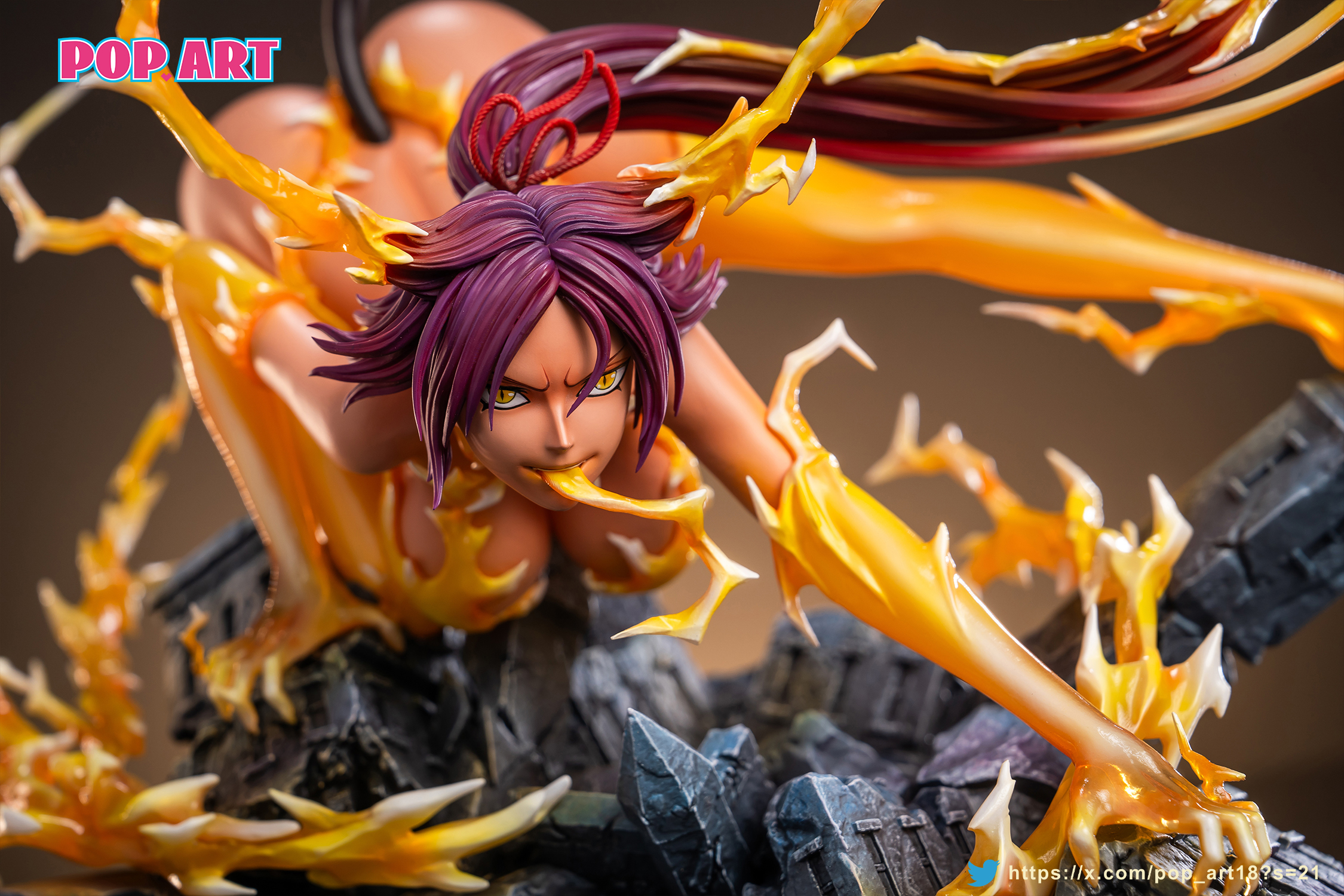 【Pre-sale】1/6 Scale Black Cat Shihouin Yoruichi-POP.ART Studio