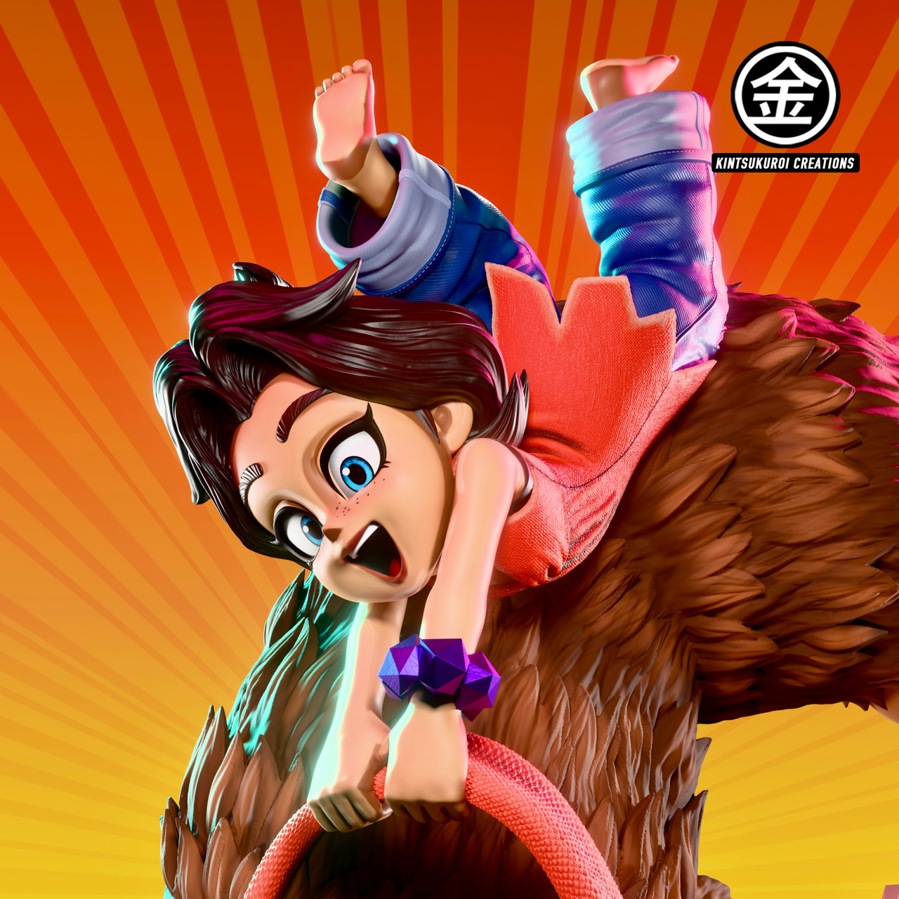 【Pre-sale】1/4 Scale DK Banana Diorama with LED-Kintsukuroi Creations Studio