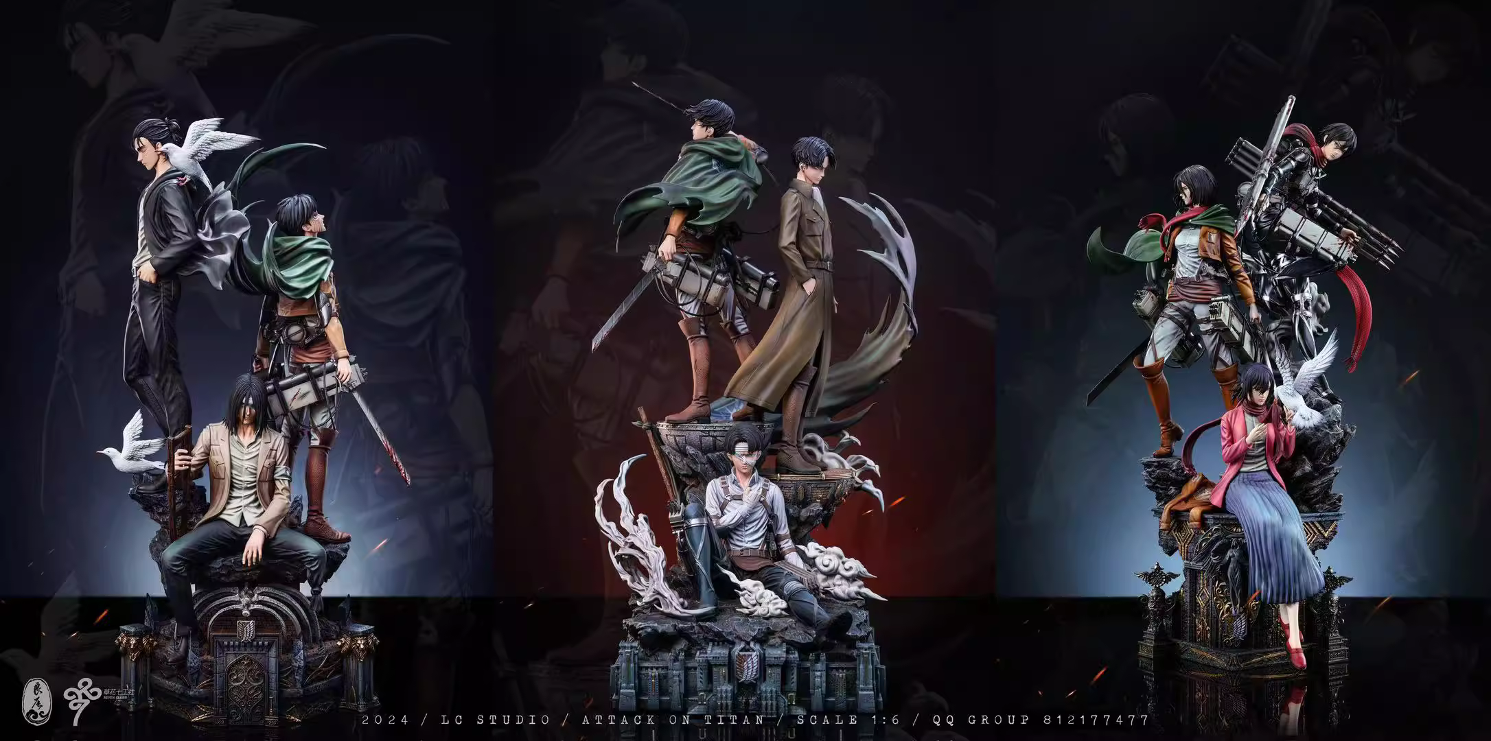 【Pre-sale】1/6 Scale Mikasa Ackerman's Memories-LC Studio