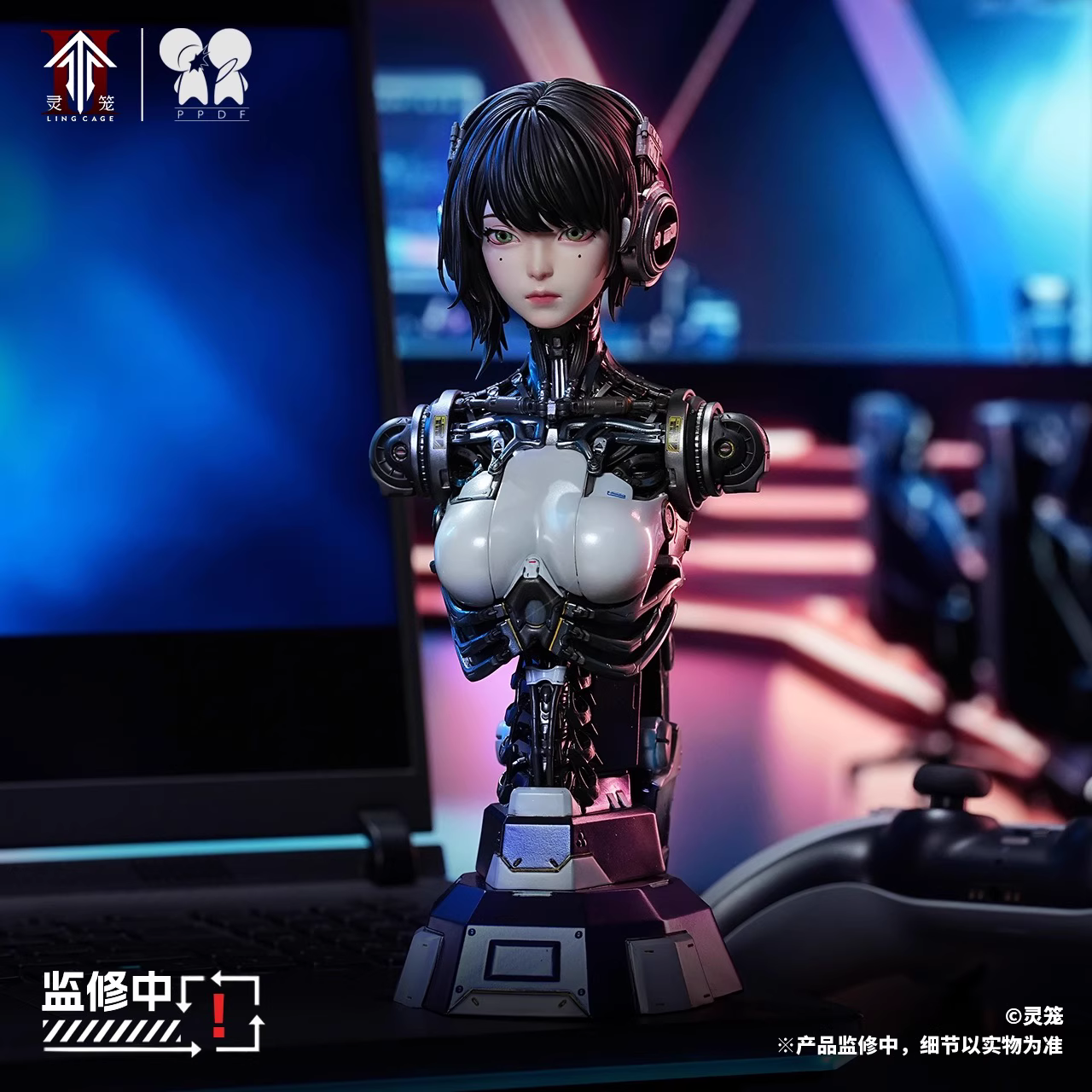 【Pre-sale】1/4 Scale Bust of Ash-Ling Cage Studio