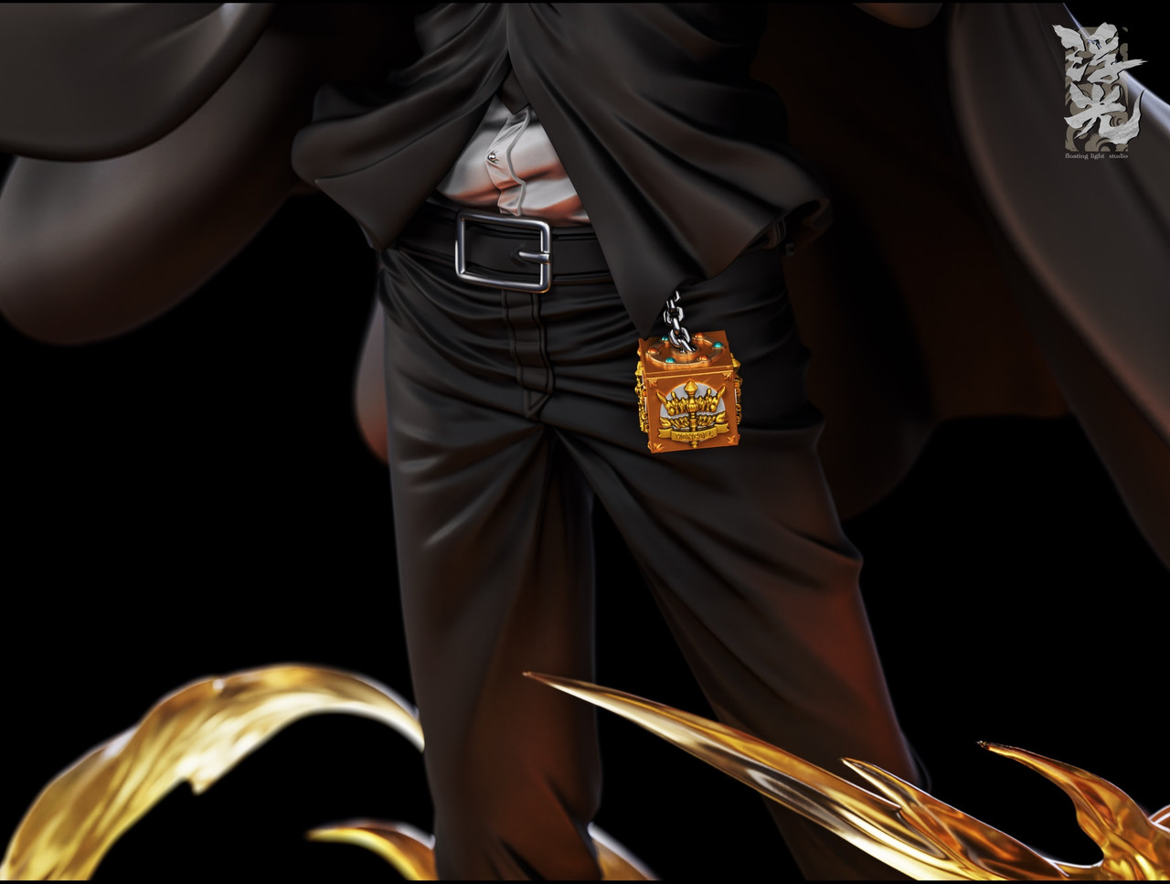 【Pre-sale】1/6 Scale Sawada Tsunayoshi with LED-Hitman Reborn!-Floating light Studio