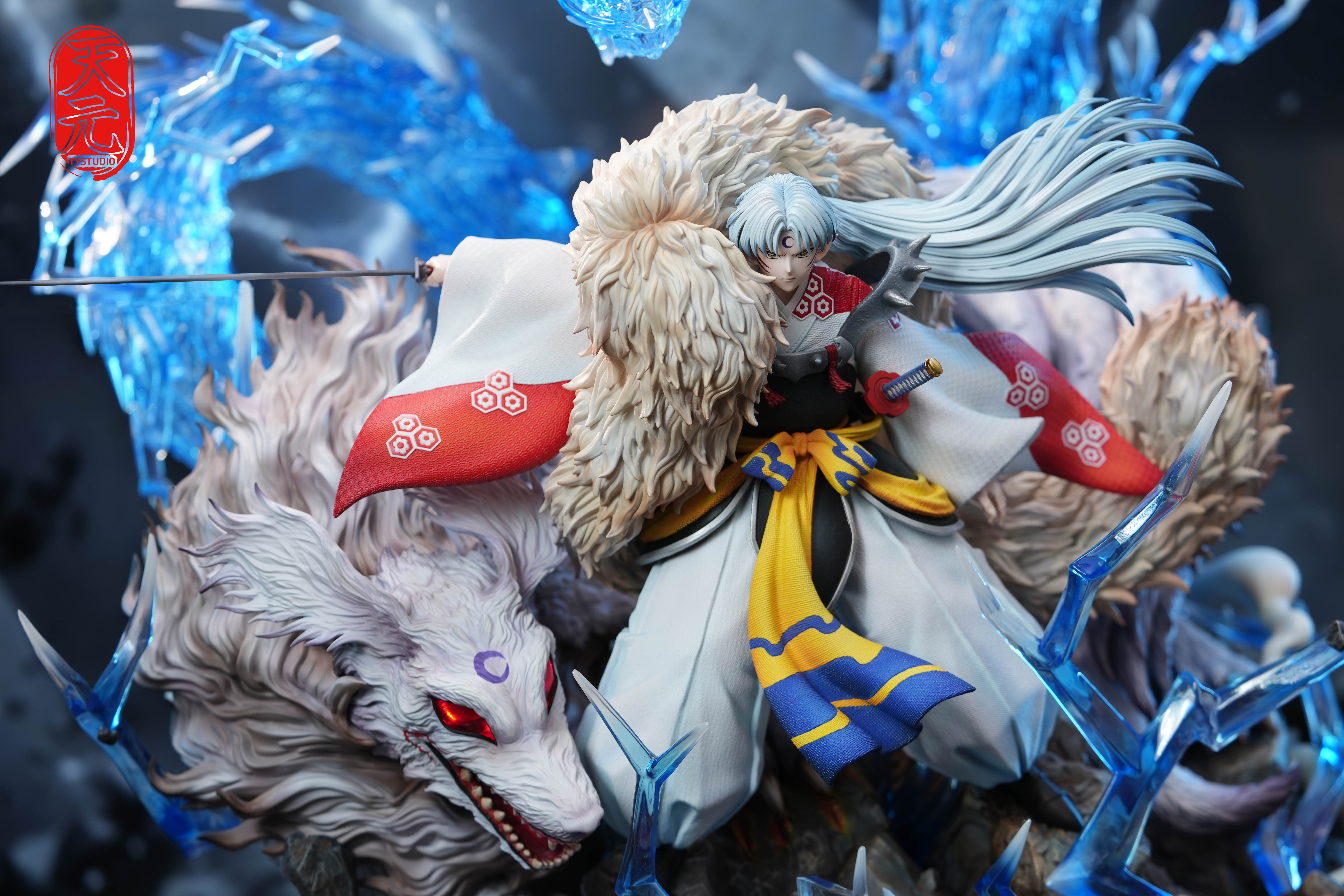 【Pre-sale】1/6 Scale Sesshomaru·Dragon Strike with LED-Inuyasha-TY Studio