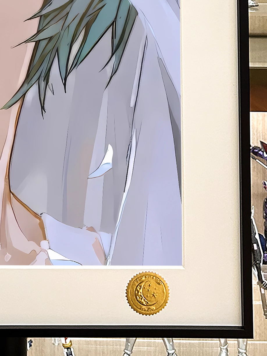 【Pre-sale】Decorative Painting of White Ayanami Rei-EVA-Xingkong Studio