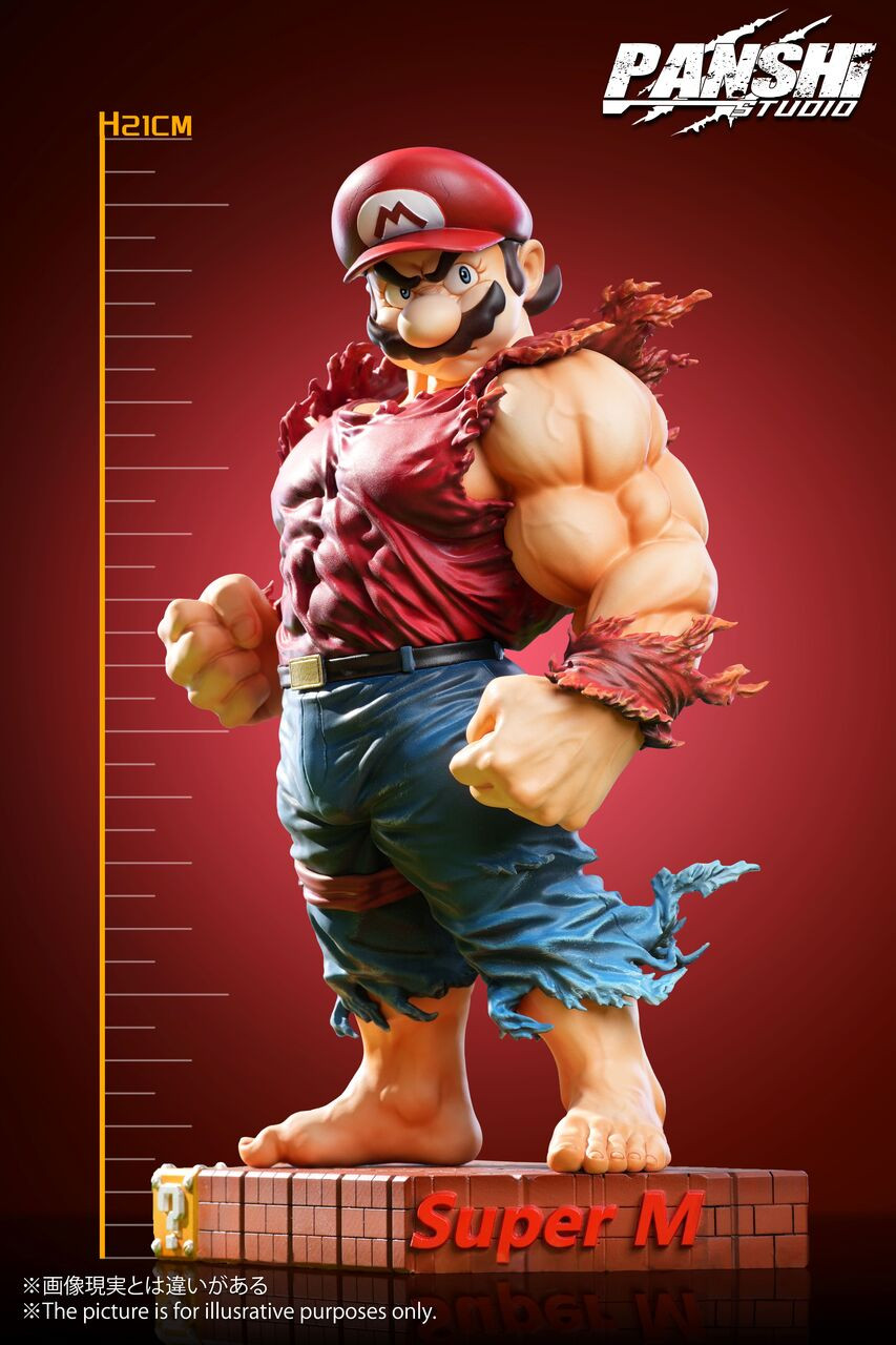 【Pre-sale】Muscle Mario and Luigi-Super Mario Bro.-PANSHI Studio