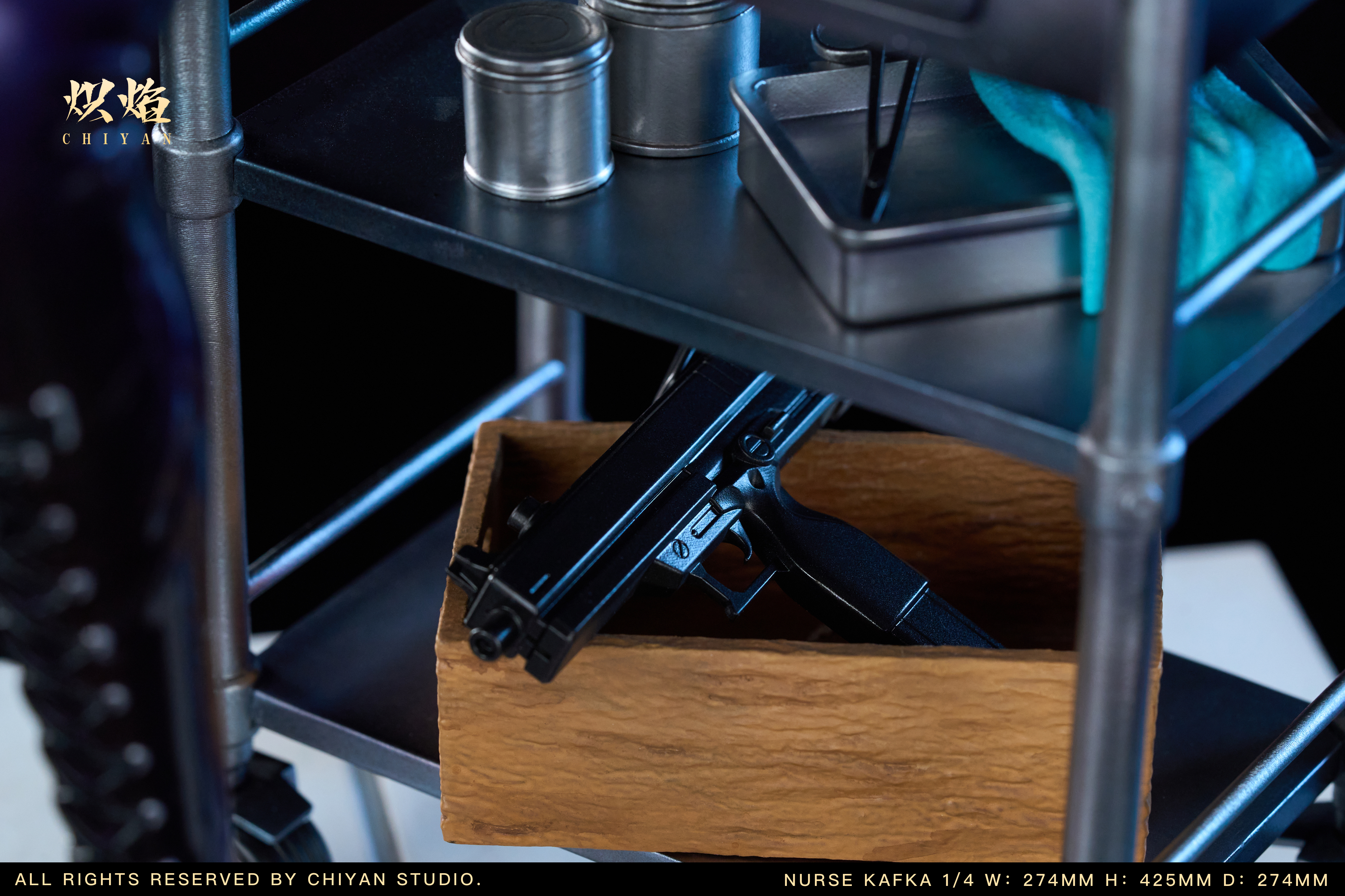 【Pre-sale】1/4 Scale Heart-beating Nurse Cosplay Series Kafka-Honkai: Star Rail-ChiYan Studio