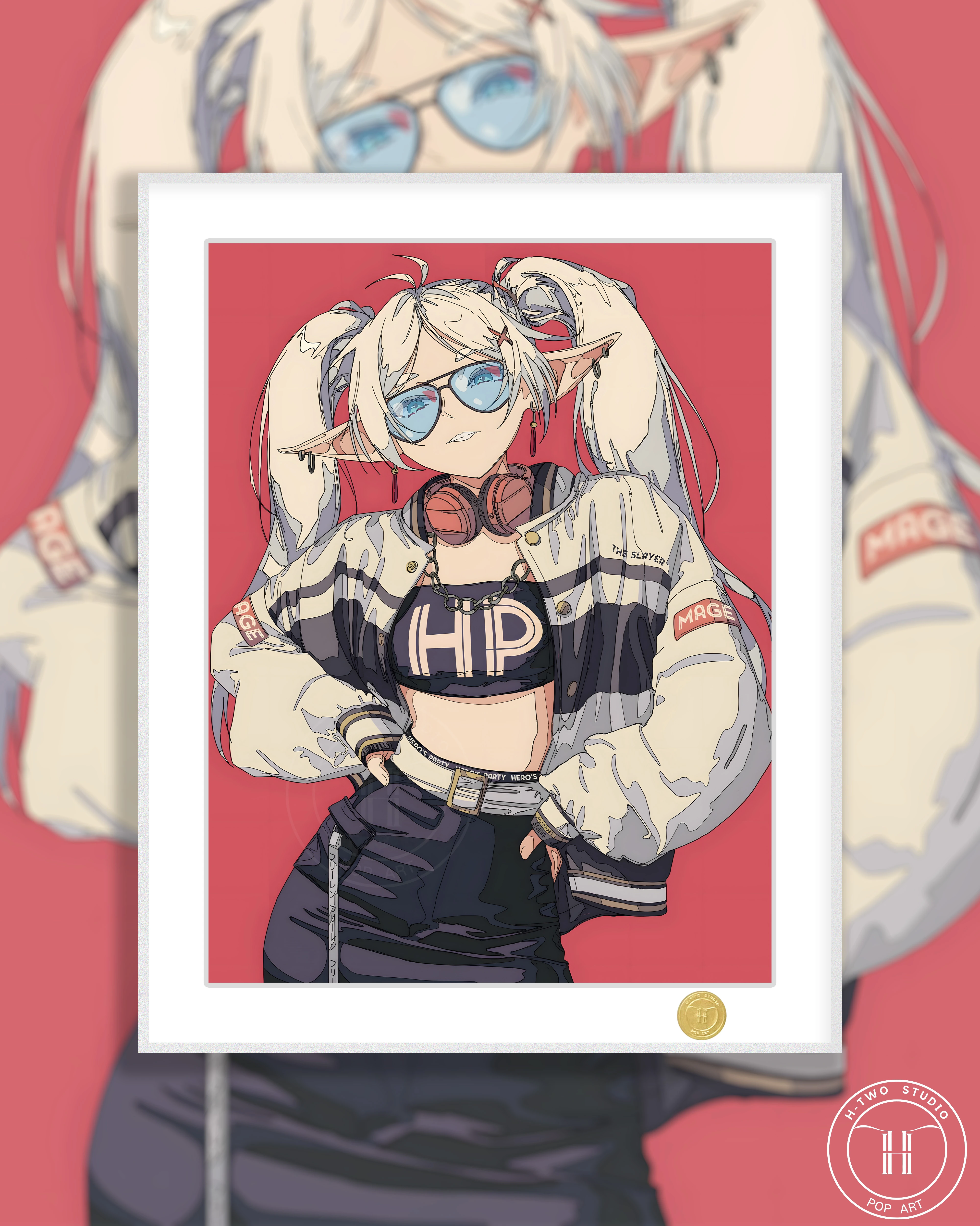 【Pre-sale】Decorative Painting of Fashion Frieren-Frieren: Beyond Journey's End-H2 Studio