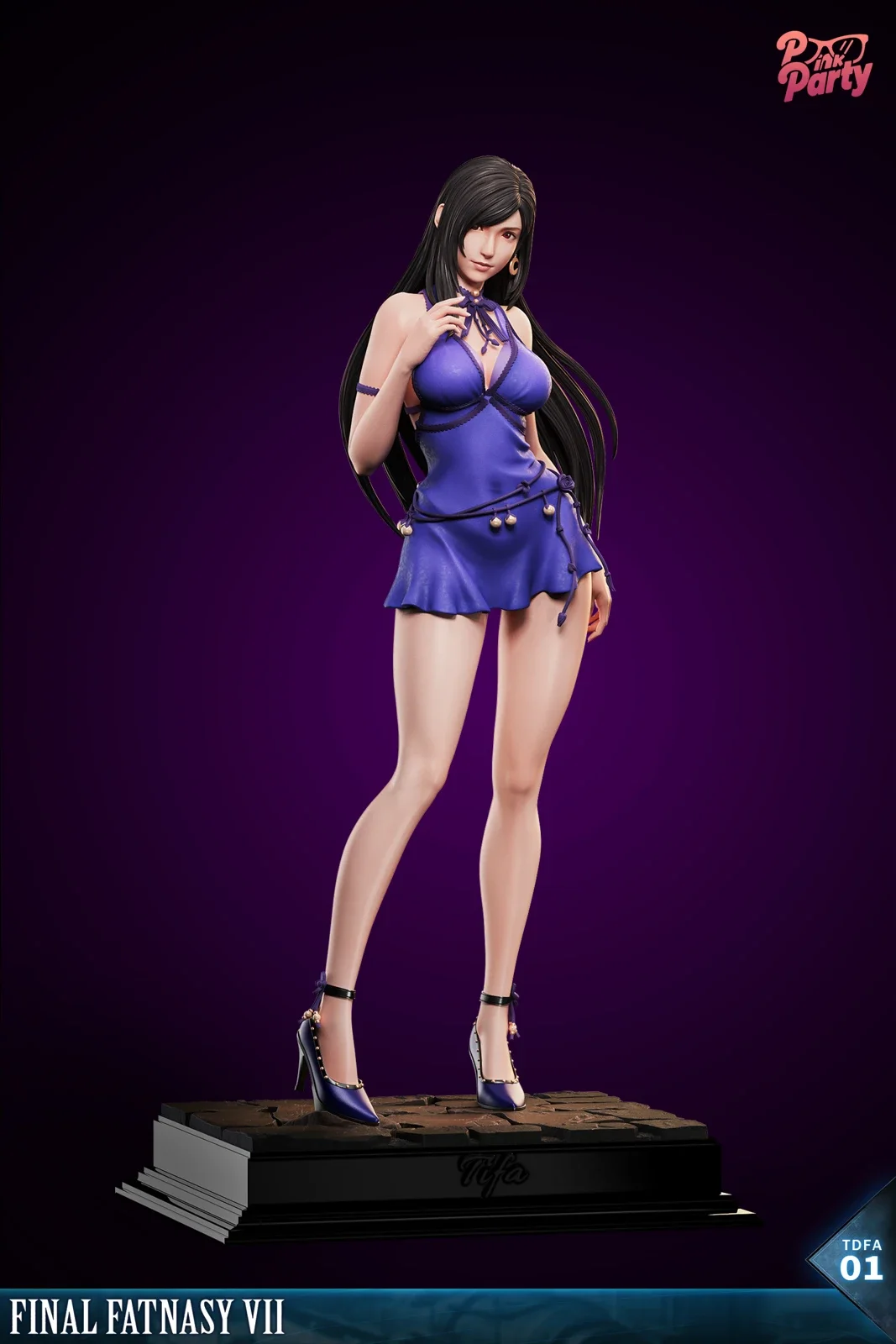 【Pre-sale】1/4 Scale Goddess Tifa Lockhart-(FF7) Final Fantasy VII-PinkParty Studio