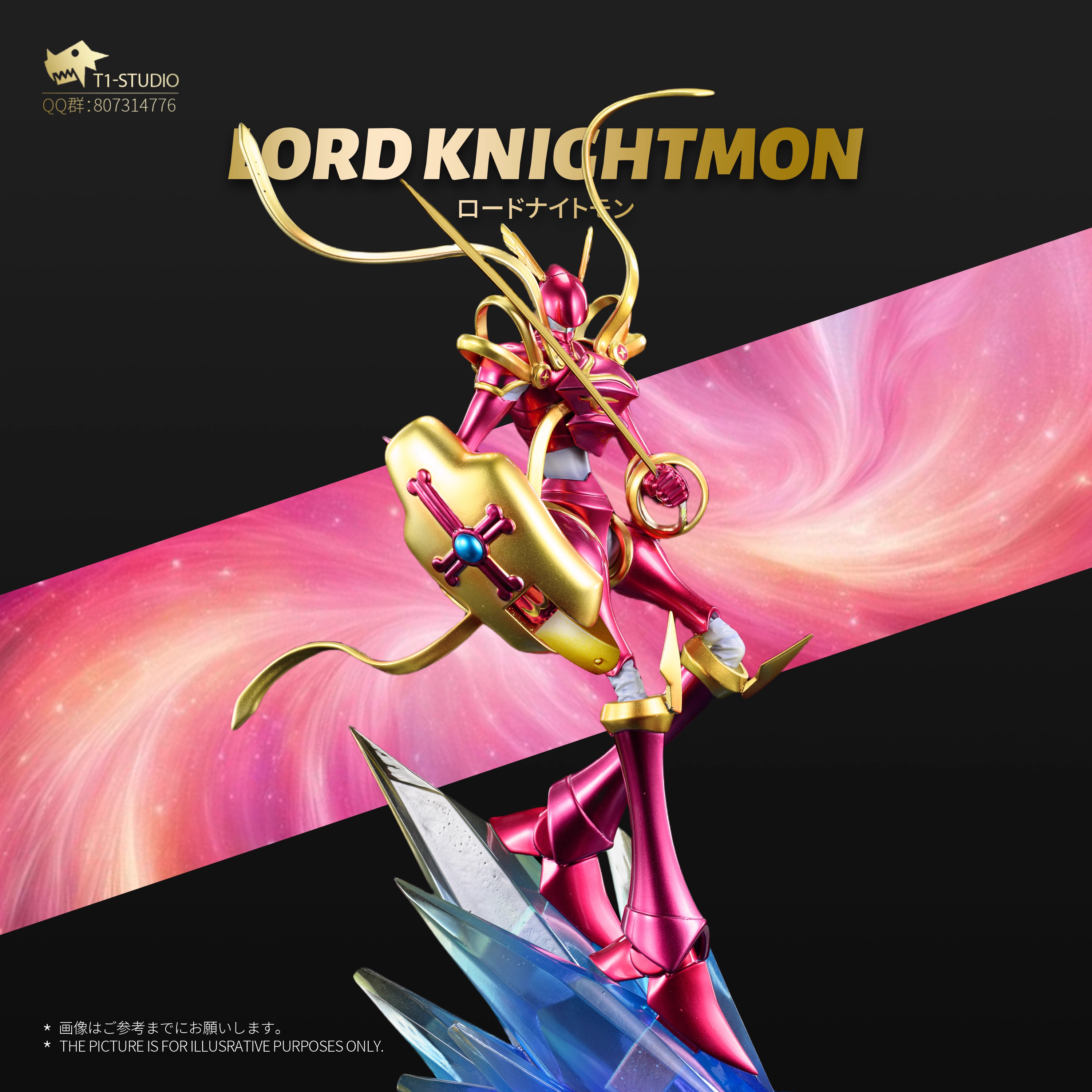 【Pre-sale】Lord Knightmon-Digimon Adventure-T1 Studio