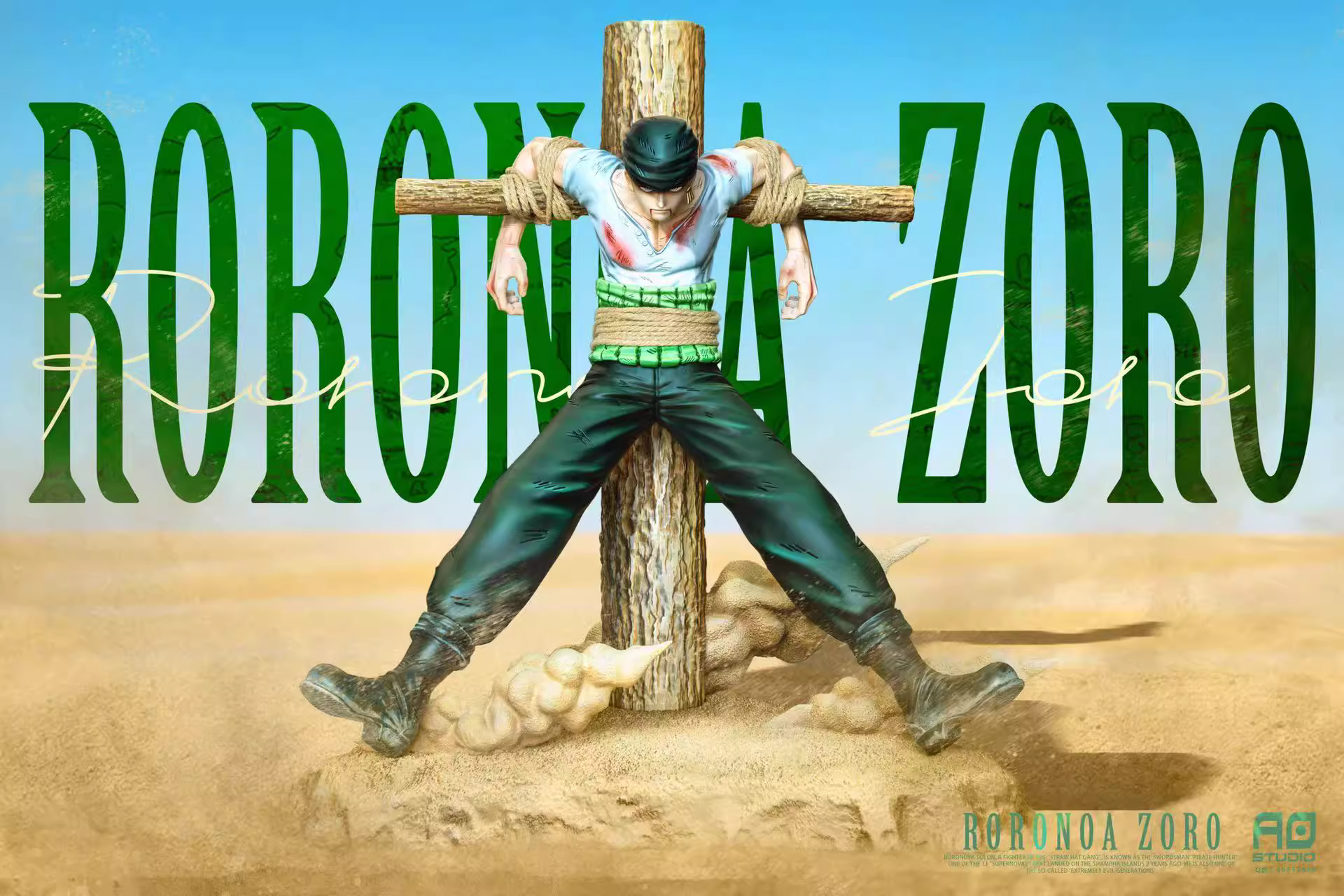 【Pre-sale】1/6 and POP Scale First Journey Roronoa Zoro-AO Studio