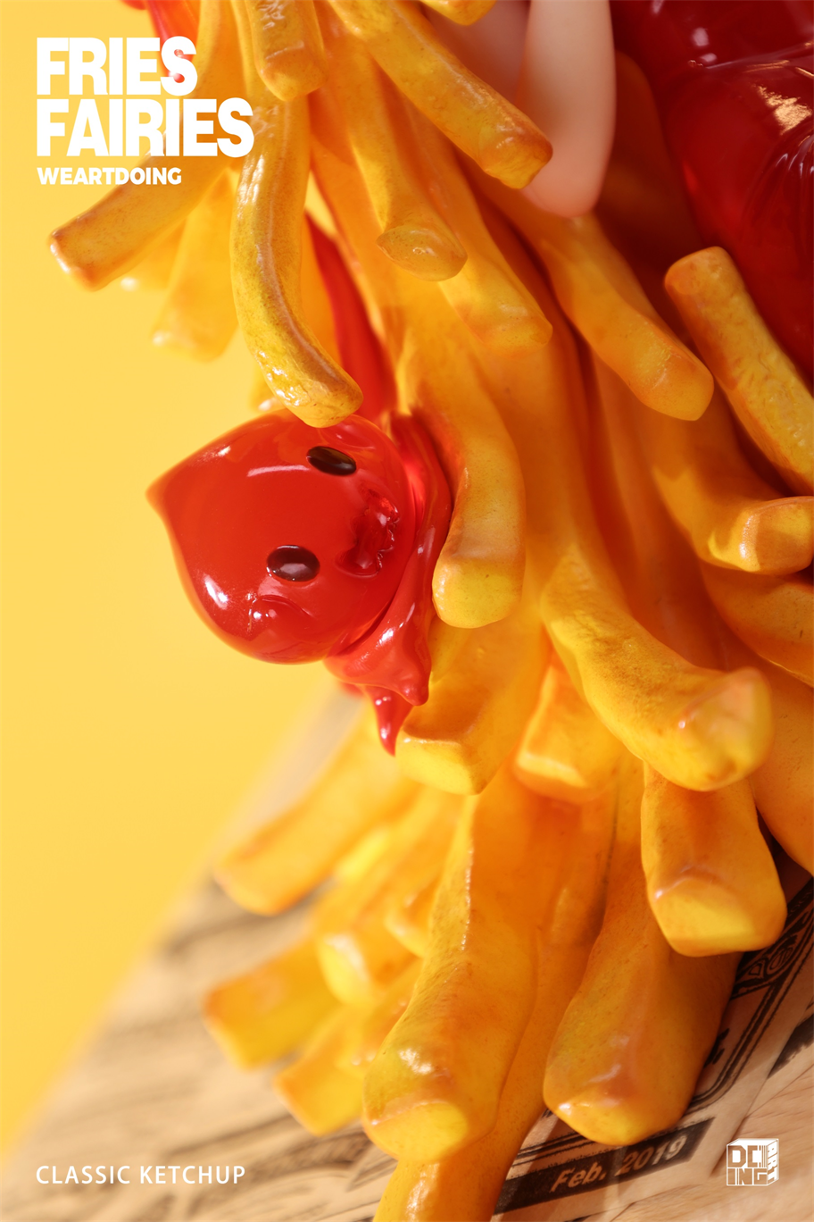 【Pre-sale】Sleeping Beauty-Fries Fairies-Classic Ketchup and Wasabi-Other series-WeArtDoing Studio