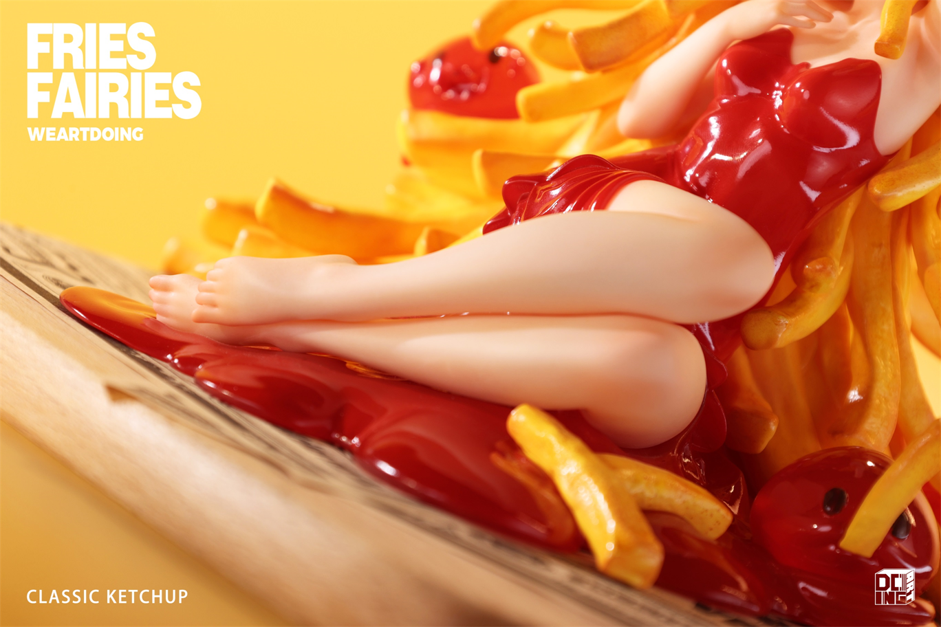 【Pre-sale】Sleeping Beauty-Fries Fairies-Classic Ketchup and Wasabi-Other series-WeArtDoing Studio