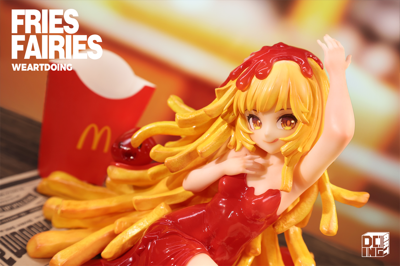 【Pre-sale】Sleeping Beauty-Fries Fairies-Classic Ketchup and Wasabi-Other series-WeArtDoing Studio