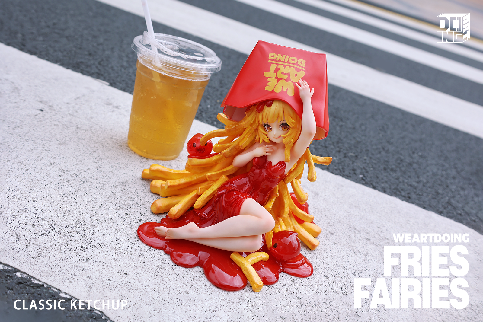 【Pre-sale】Sleeping Beauty-Fries Fairies-Classic Ketchup and Wasabi-Other series-WeArtDoing Studio