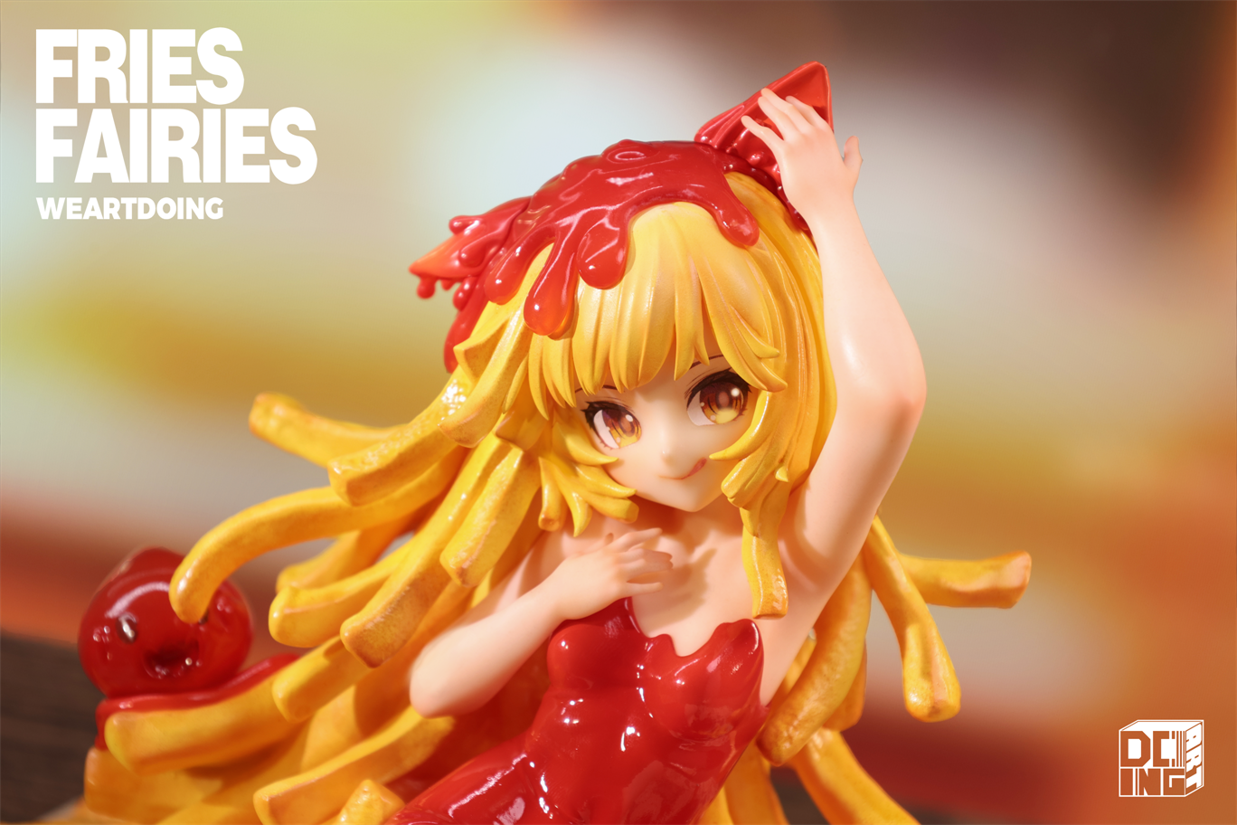 【Pre-sale】Sleeping Beauty-Fries Fairies-Classic Ketchup and Wasabi-Other series-WeArtDoing Studio
