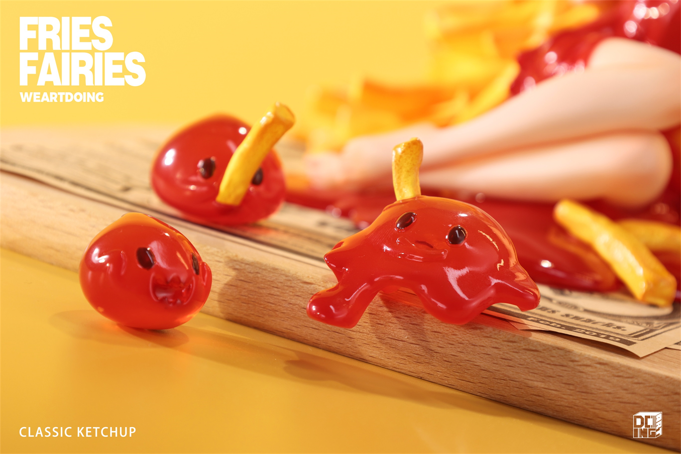 【Pre-sale】Sleeping Beauty-Fries Fairies-Classic Ketchup and Wasabi-Other series-WeArtDoing Studio
