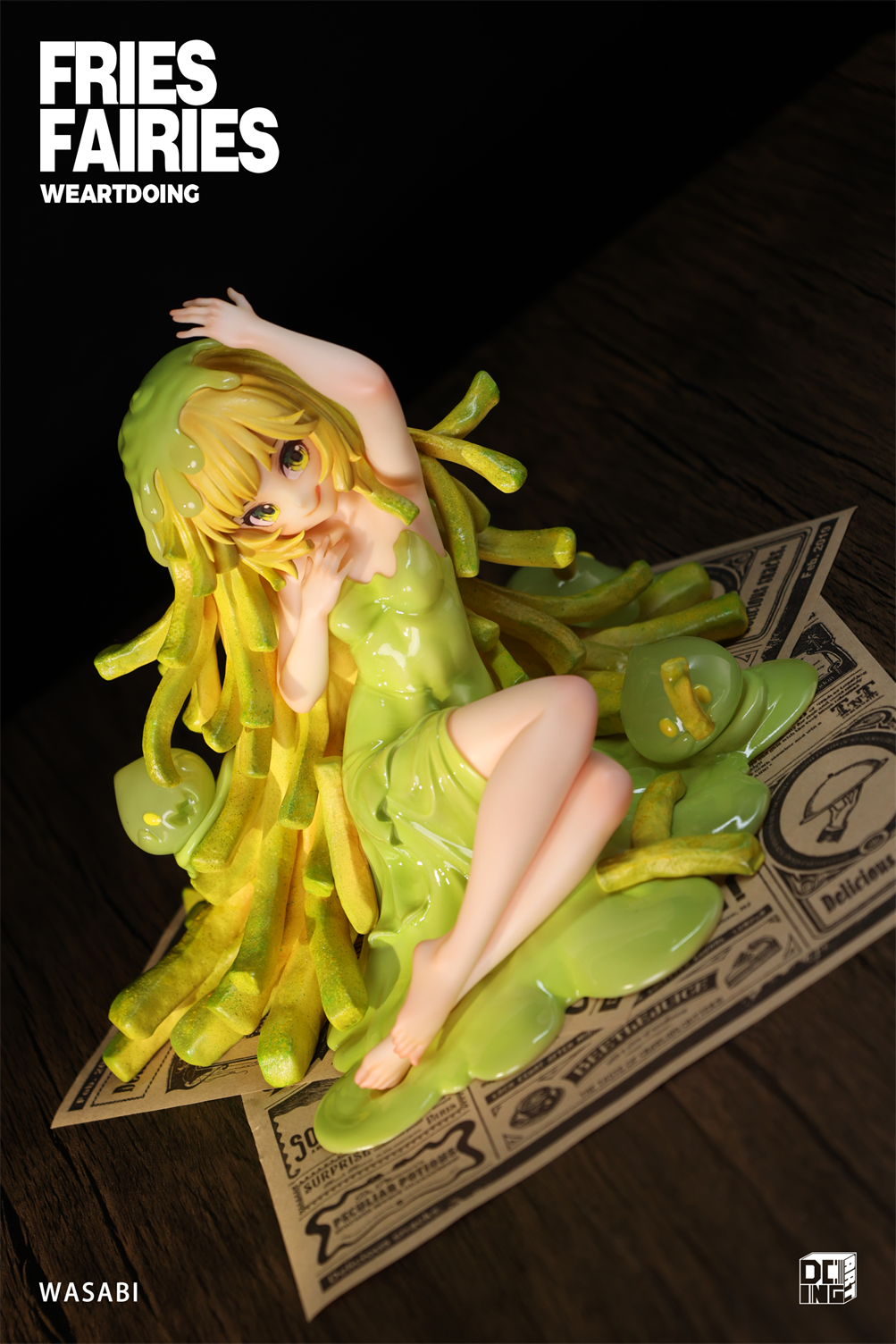 【Pre-sale】Sleeping Beauty-Fries Fairies-Classic Ketchup and Wasabi-Other series-WeArtDoing Studio