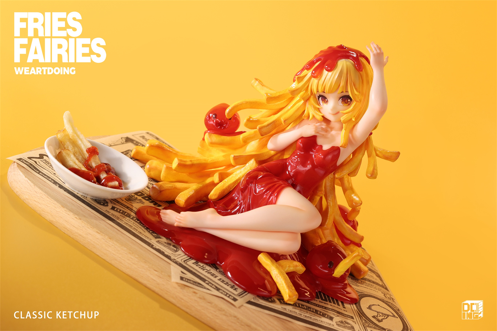 【Pre-sale】Sleeping Beauty-Fries Fairies-Classic Ketchup and Wasabi-Other series-WeArtDoing Studio