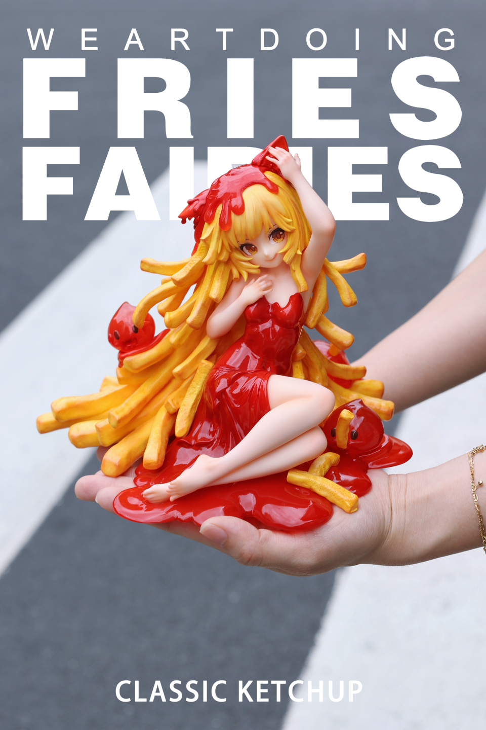 【Pre-sale】Sleeping Beauty-Fries Fairies-Classic Ketchup and Wasabi-Other series-WeArtDoing Studio