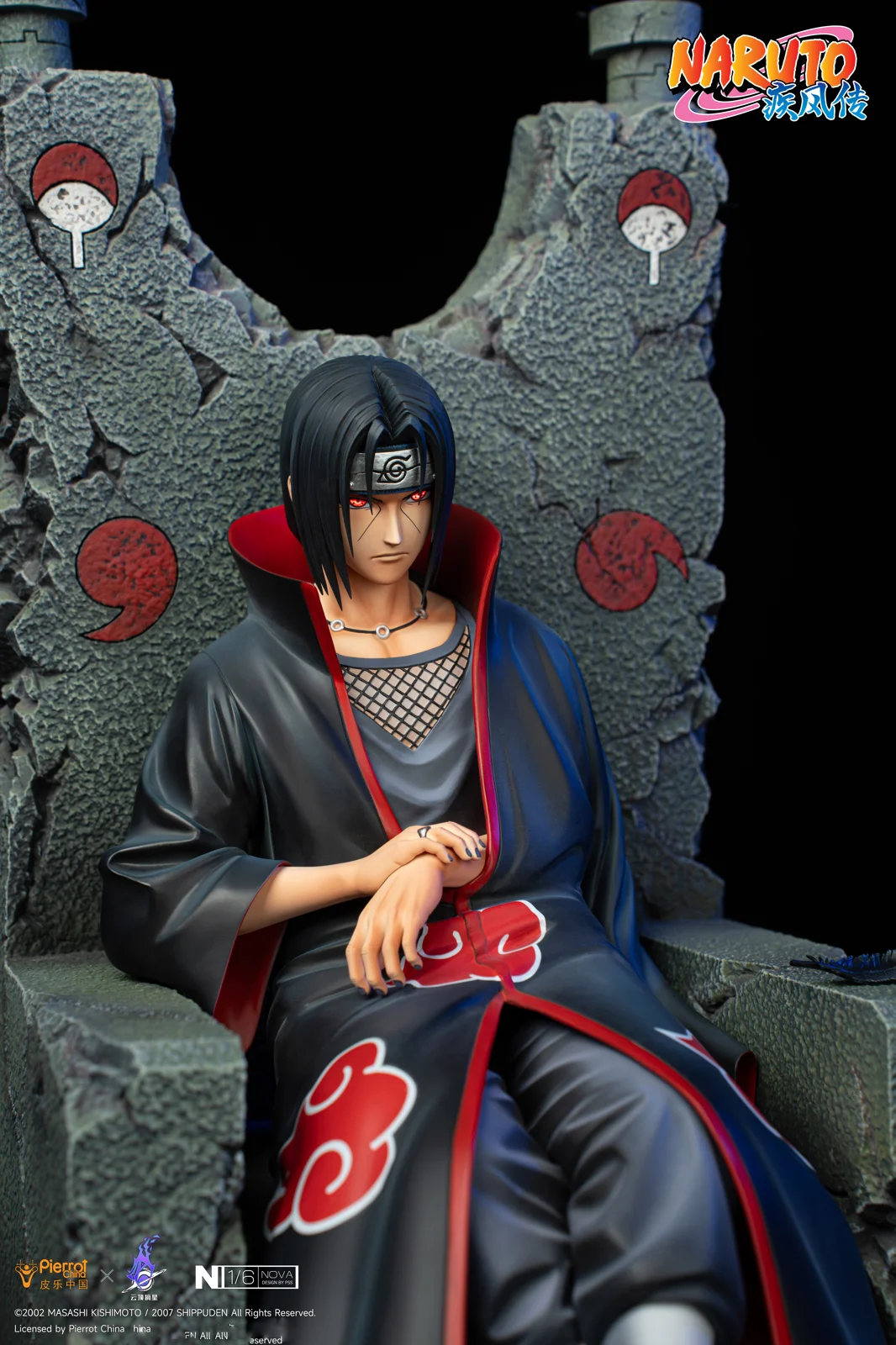 【Pre-sale】1/6 Scale Licensed Itachi Uchiha with LED-Pierrot China x PickStar Studios