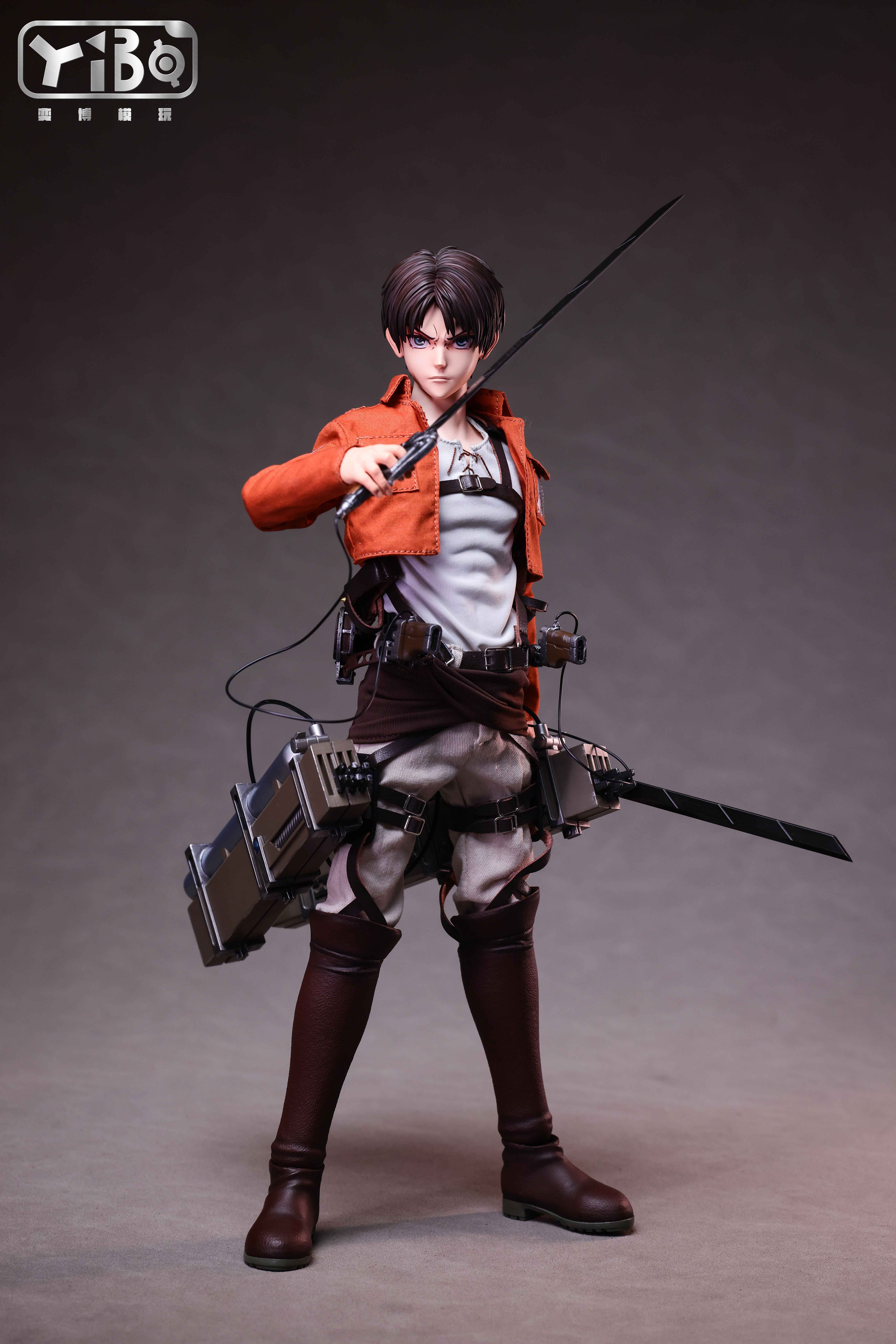 【Pre-sale Closed】1/6 Scale Levi and Eren-Attack on Titan-YIBO TOYS Studio
