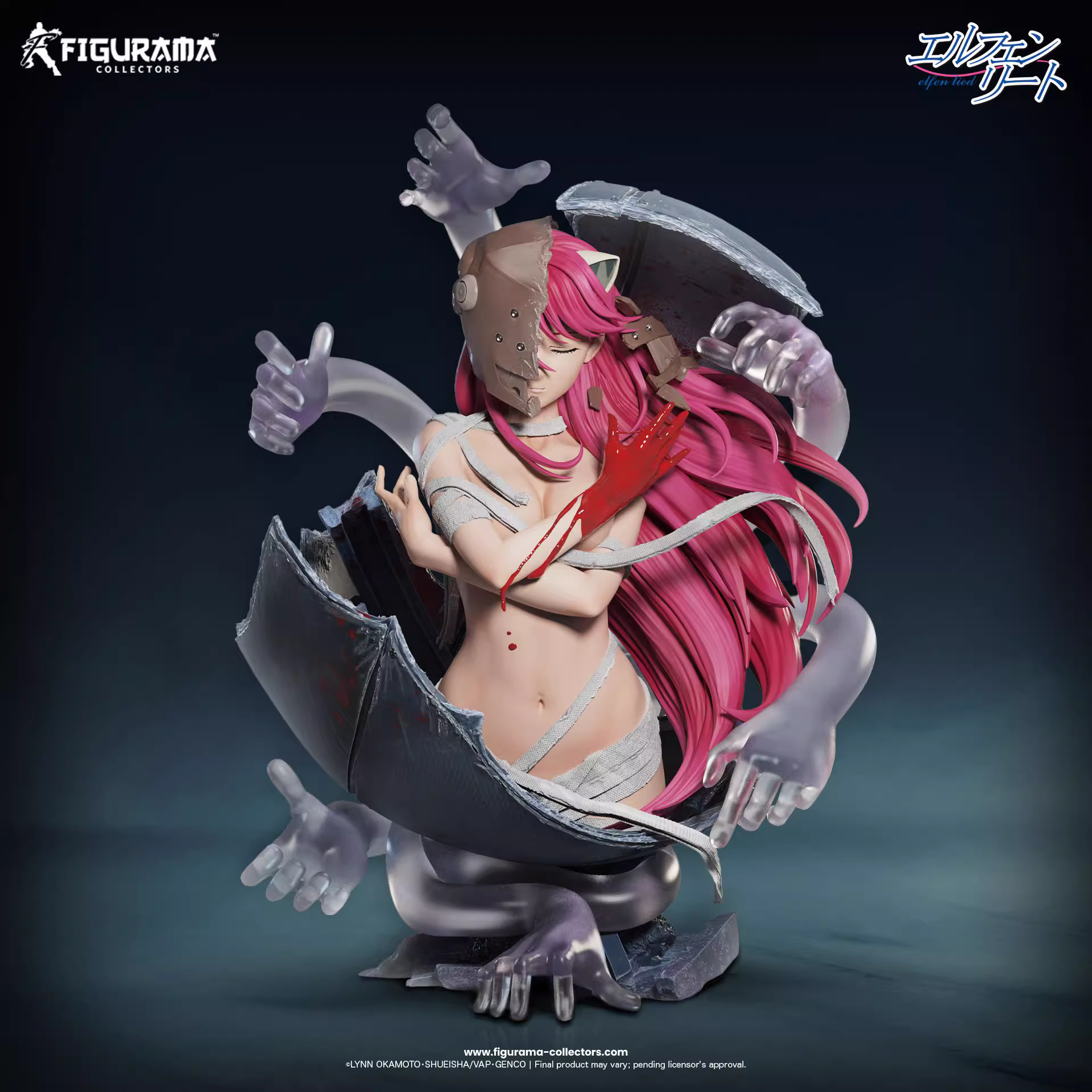 【Pre-sale】1/4 Scale Bust of Lucy-Elfen Lied-Figurama Studio