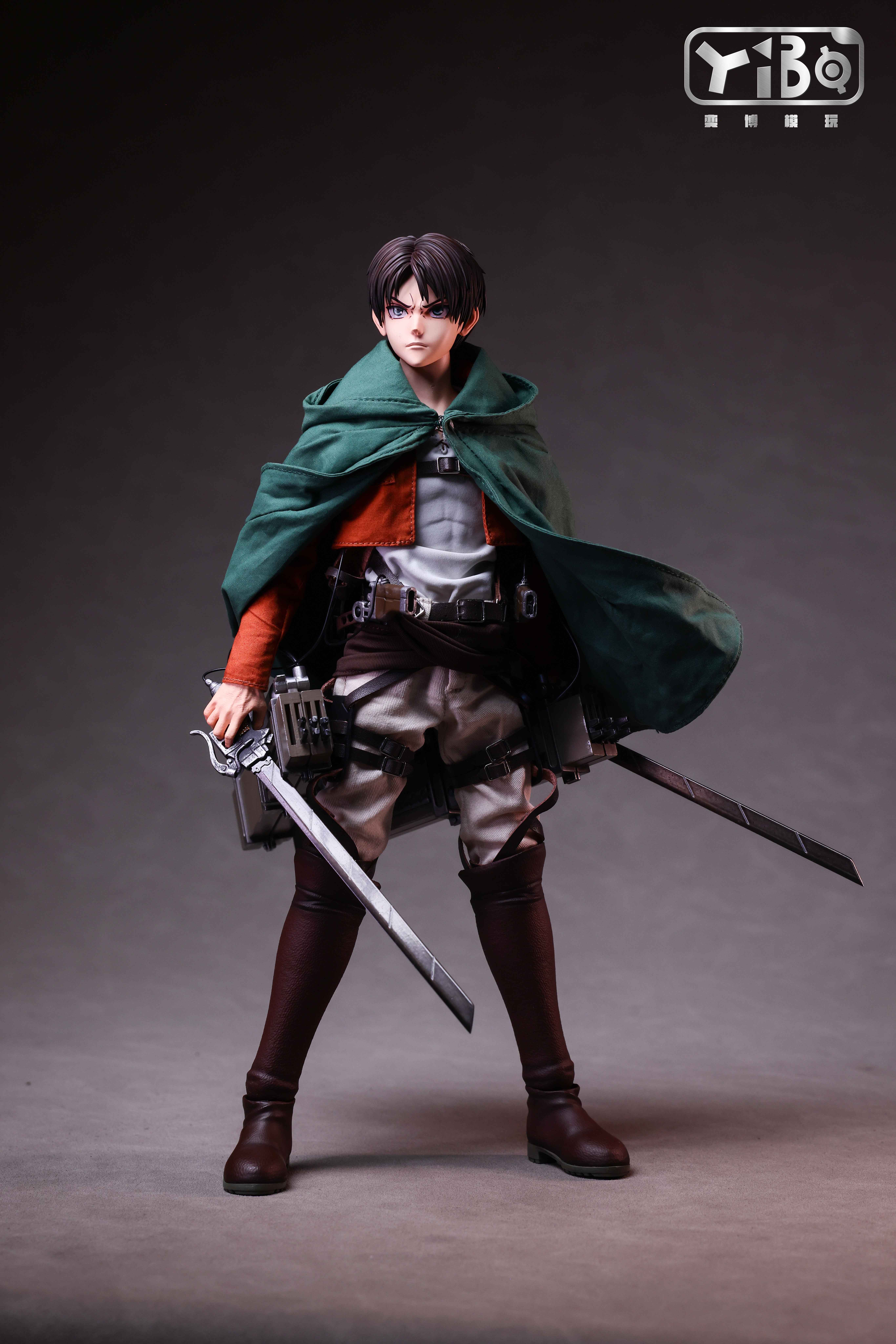 【Pre-sale Closed】1/6 Scale Levi and Eren-Attack on Titan-YIBO TOYS Studio