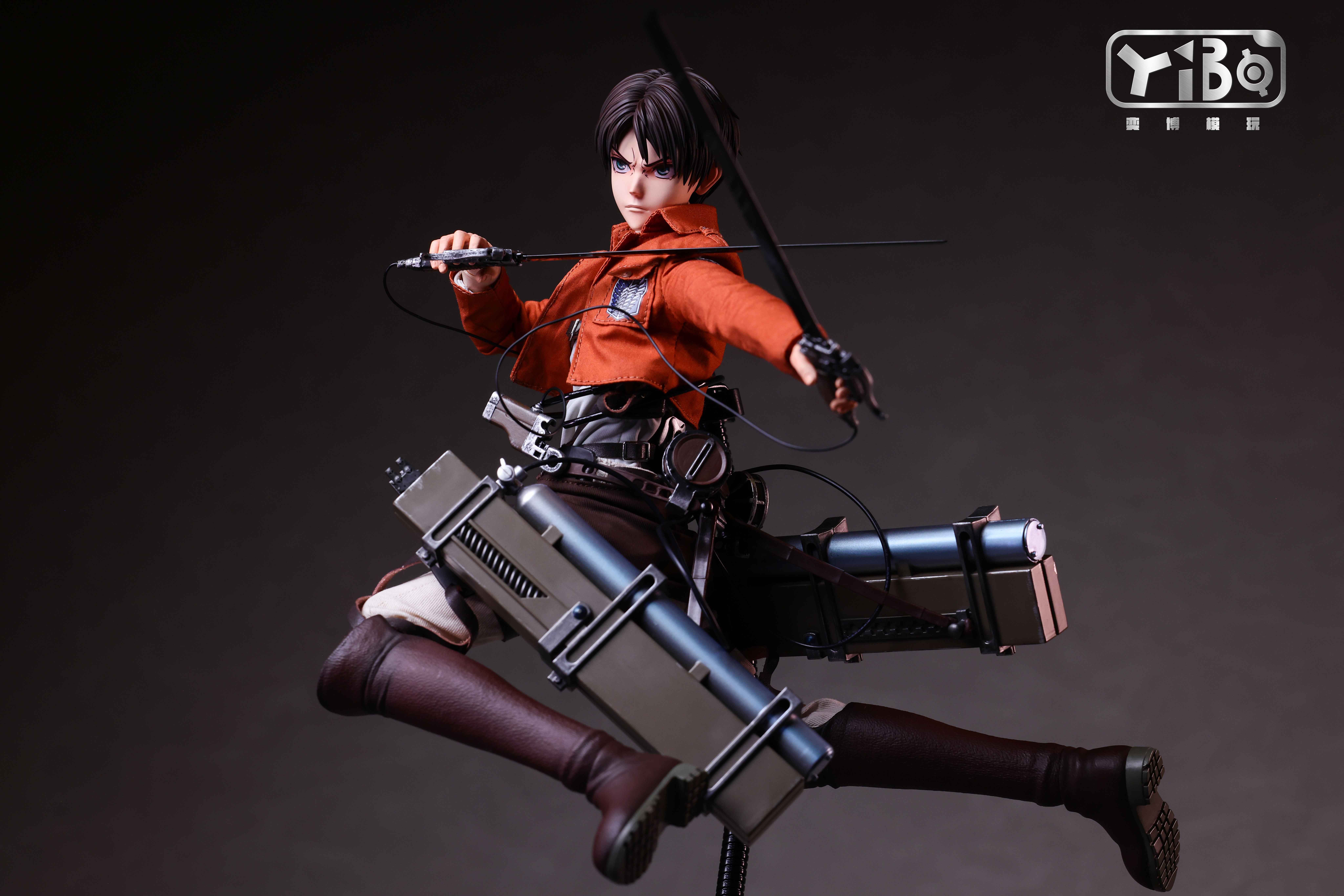 【Pre-sale Closed】1/6 Scale Levi and Eren-Attack on Titan-YIBO TOYS Studio