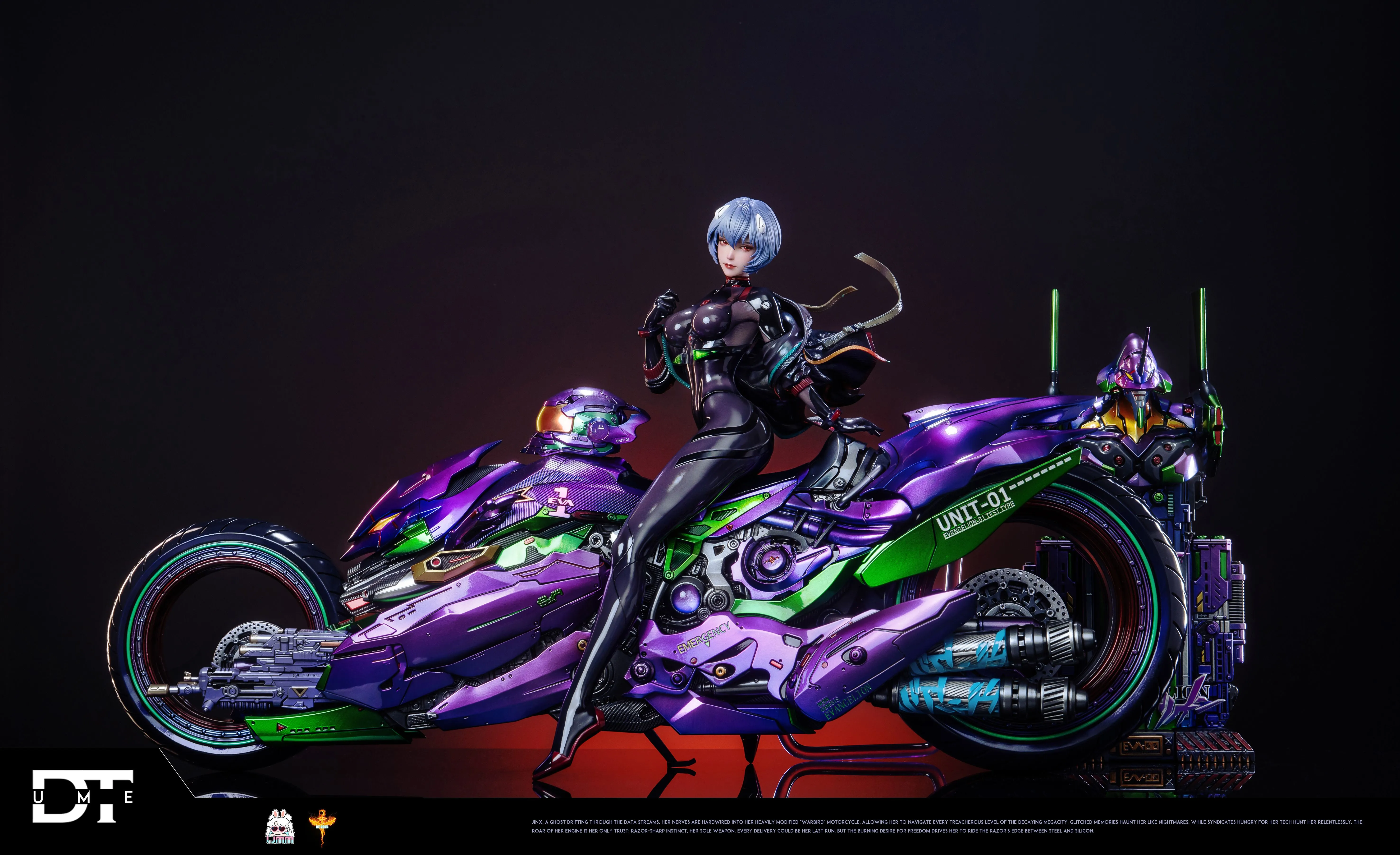 【Pre-sale】Motorcycle Girl Ayanami Rei-EVA-DT Studio