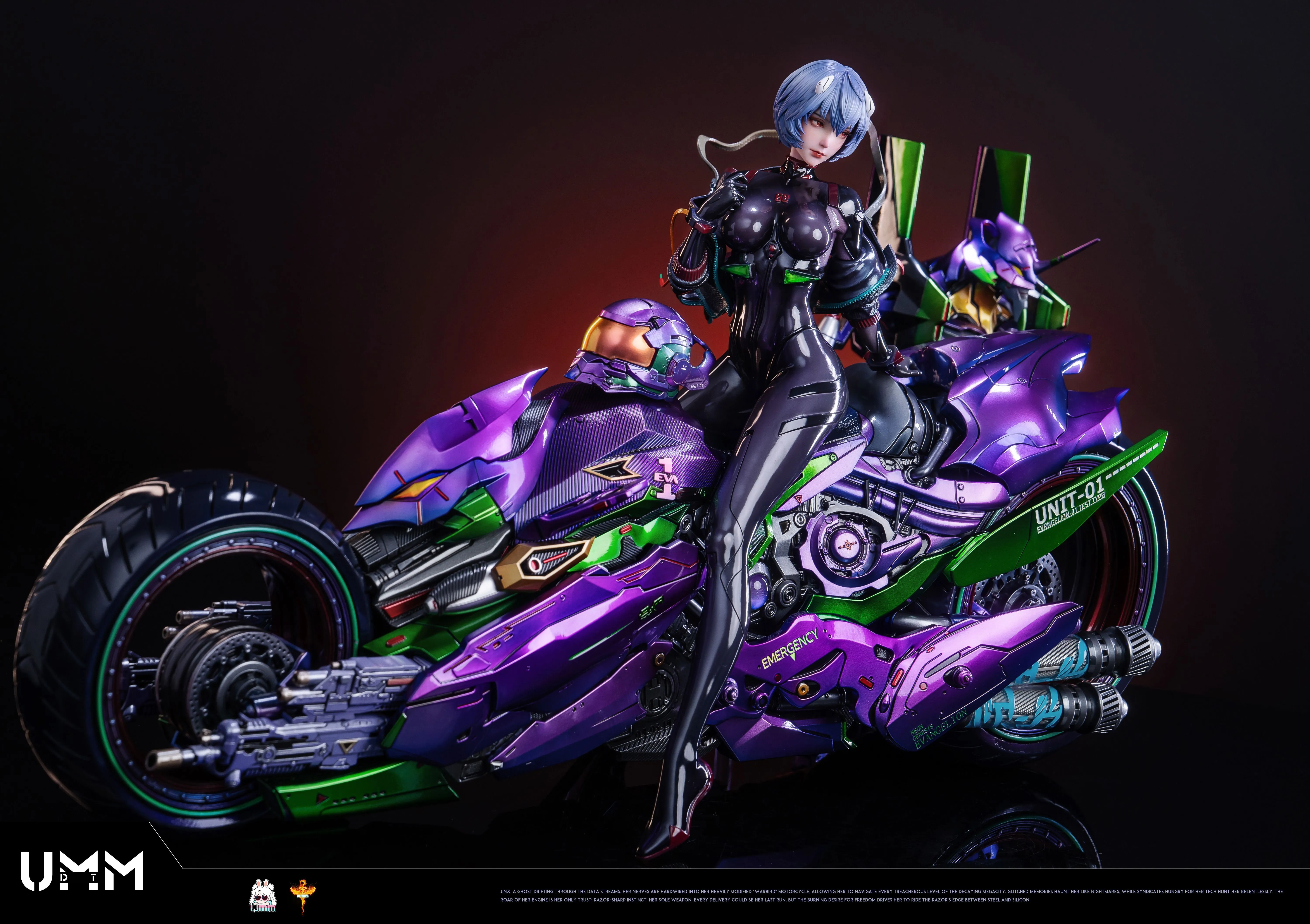 【Pre-sale】Motorcycle Girl Ayanami Rei-EVA-DT Studio