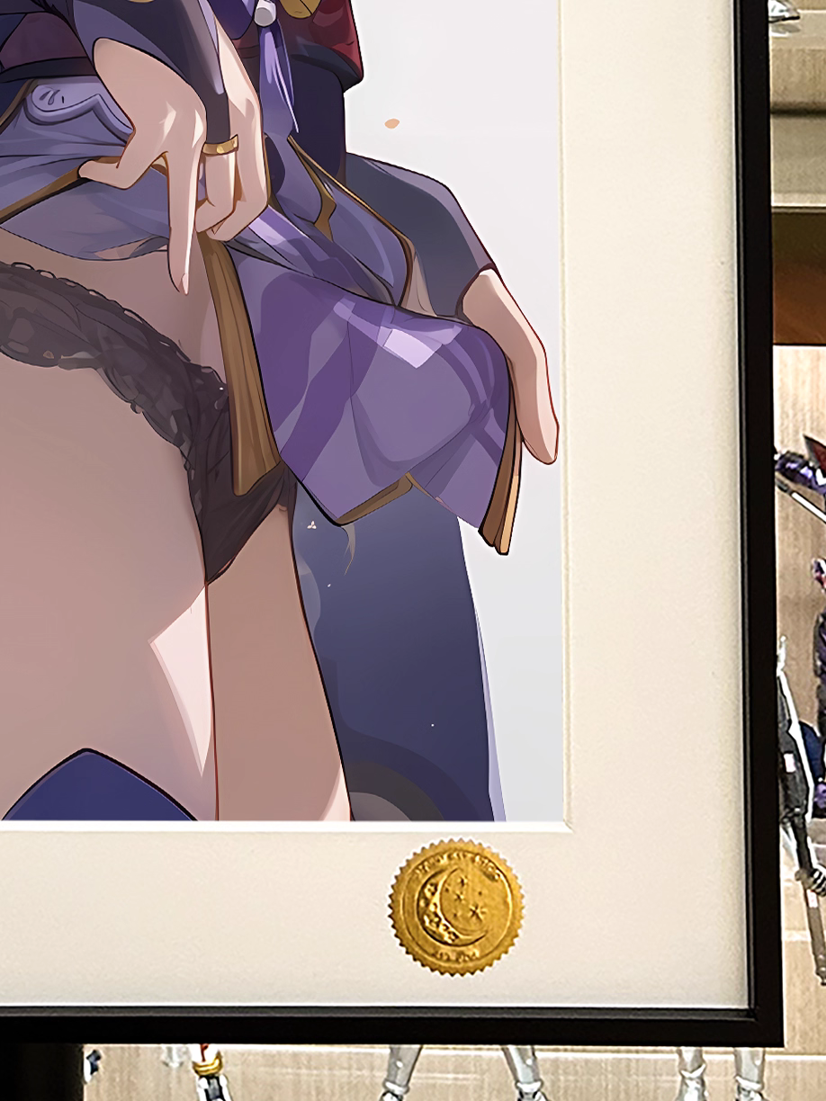 【Pre-sale】Decorative Painting of Raiden Shogun-Genshin Impact-Xingkong Studio