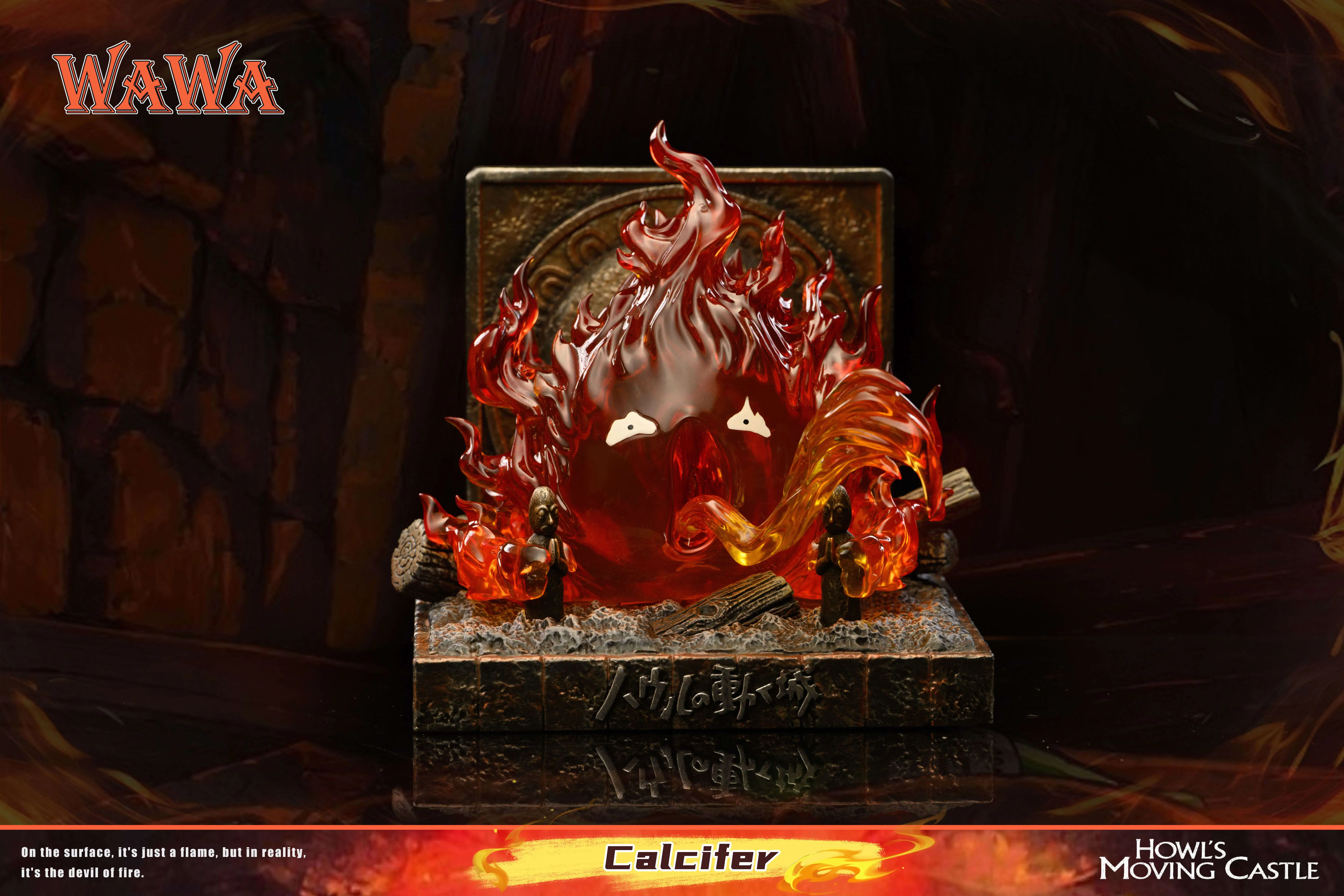【Pre-sale】Angry Calcifer-Studio Ghibli-WAWA Studio