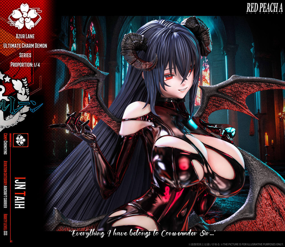 【Pre-sale】1/4 Scale CHARM DEMON IJN Taiho-Azure lane-Red Peach A Studio