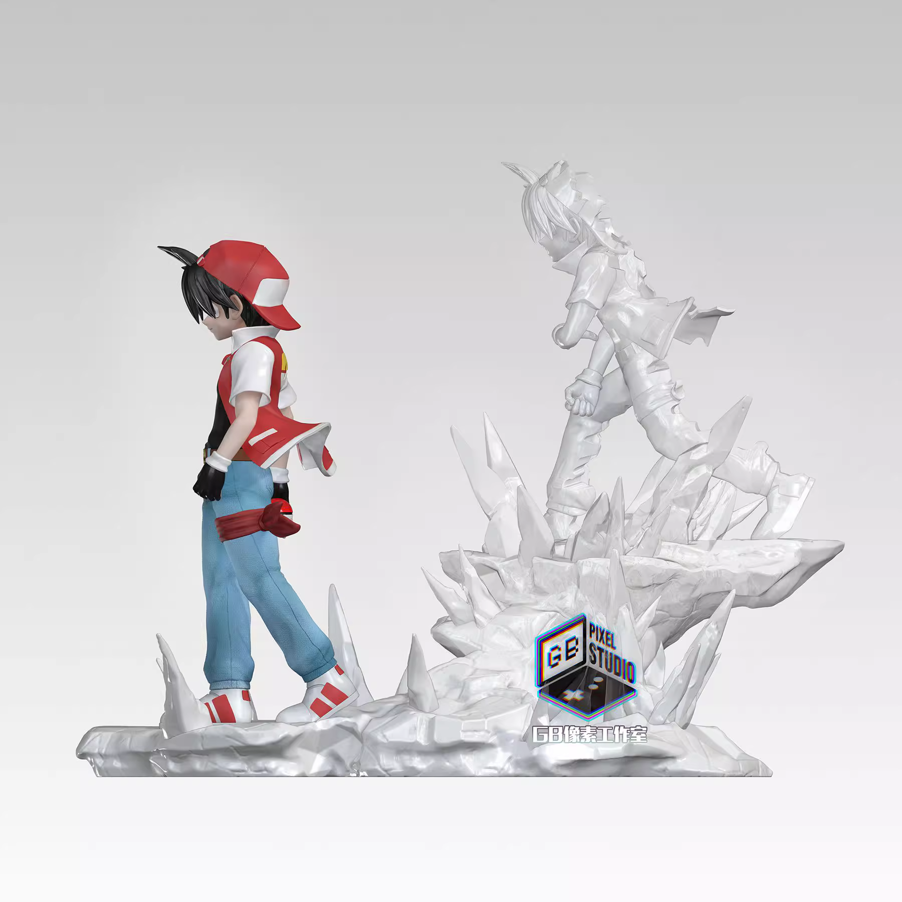 【Pre-sale】1/20 Scale Ice Shadow Red-Pokemon-GB PIXEL Studio
