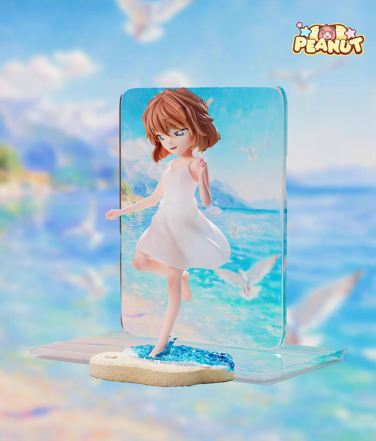 【Pre-sale】001 White Dress Haibara Ai-Detective Conan-Peanut Studio