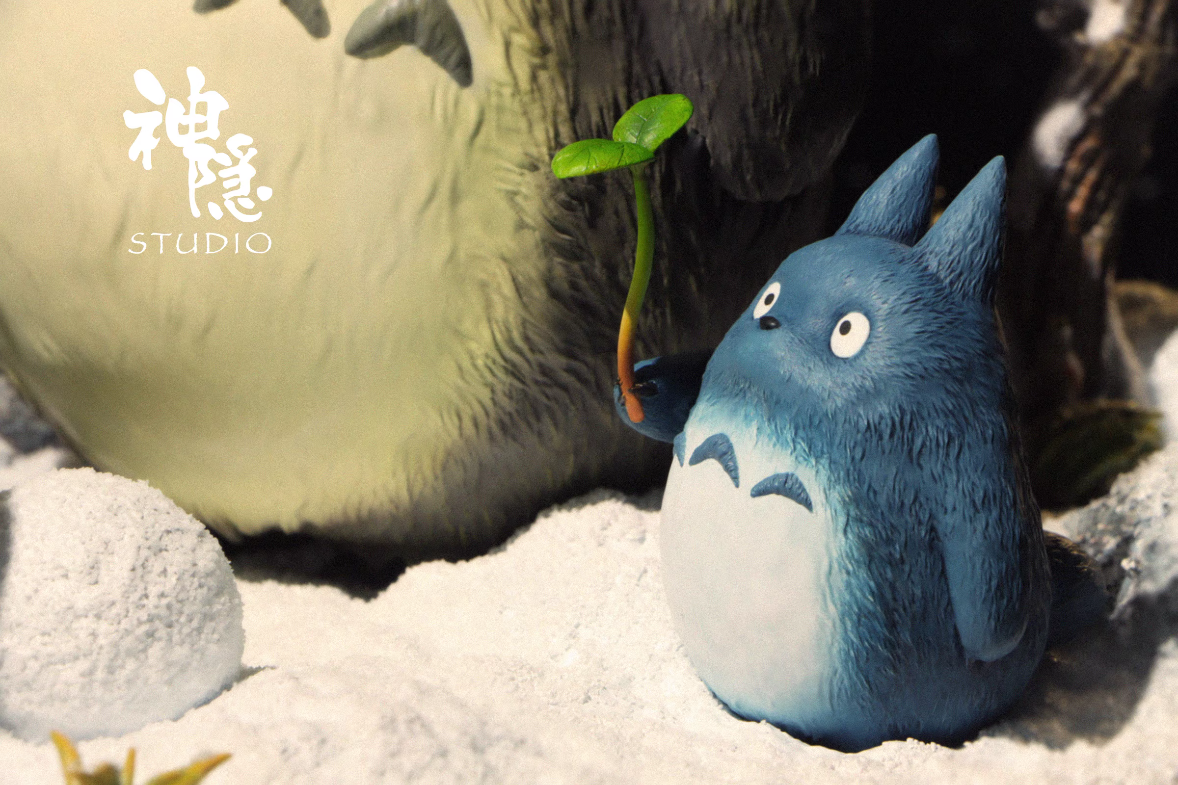 【Pre-sale】1/6 Scale Totoro play in the snowfield-Studio Ghibli-ShenYin Studio