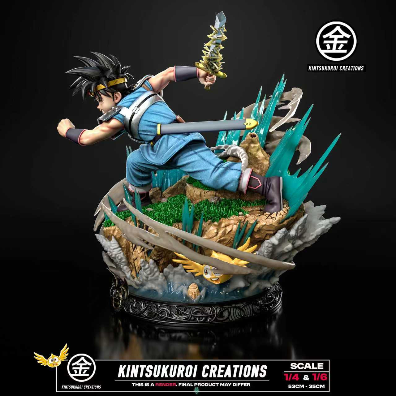 【Pre-sale】1/6 and 1/4 Scale Dragon Quest Adventure of Dai with LED-Other series-Kintsukuroi Creations Studio