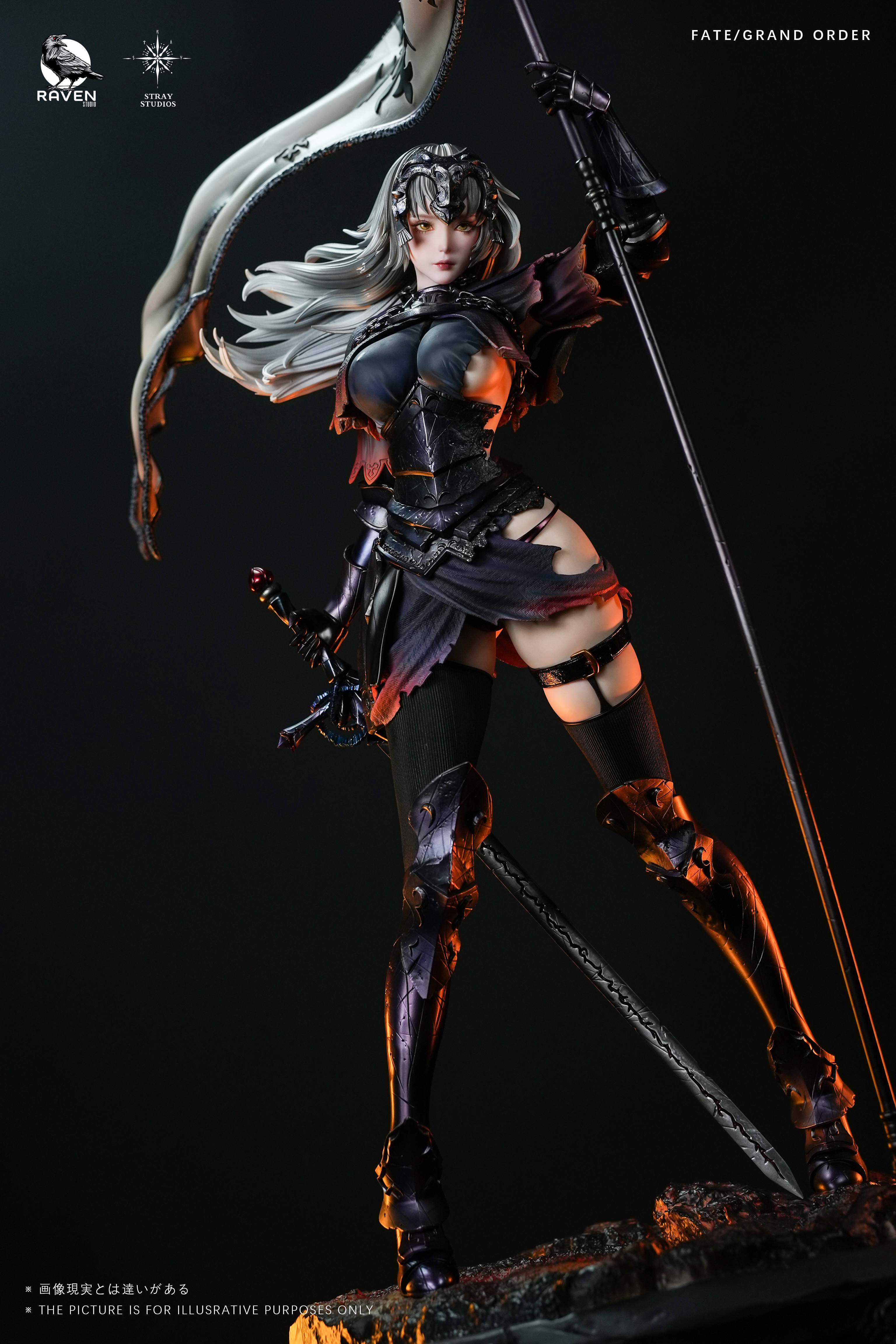 【Pre-sale】1/4 Scale Jeanne D'arc-Fate/Grand Order-Raven and Stray Studios