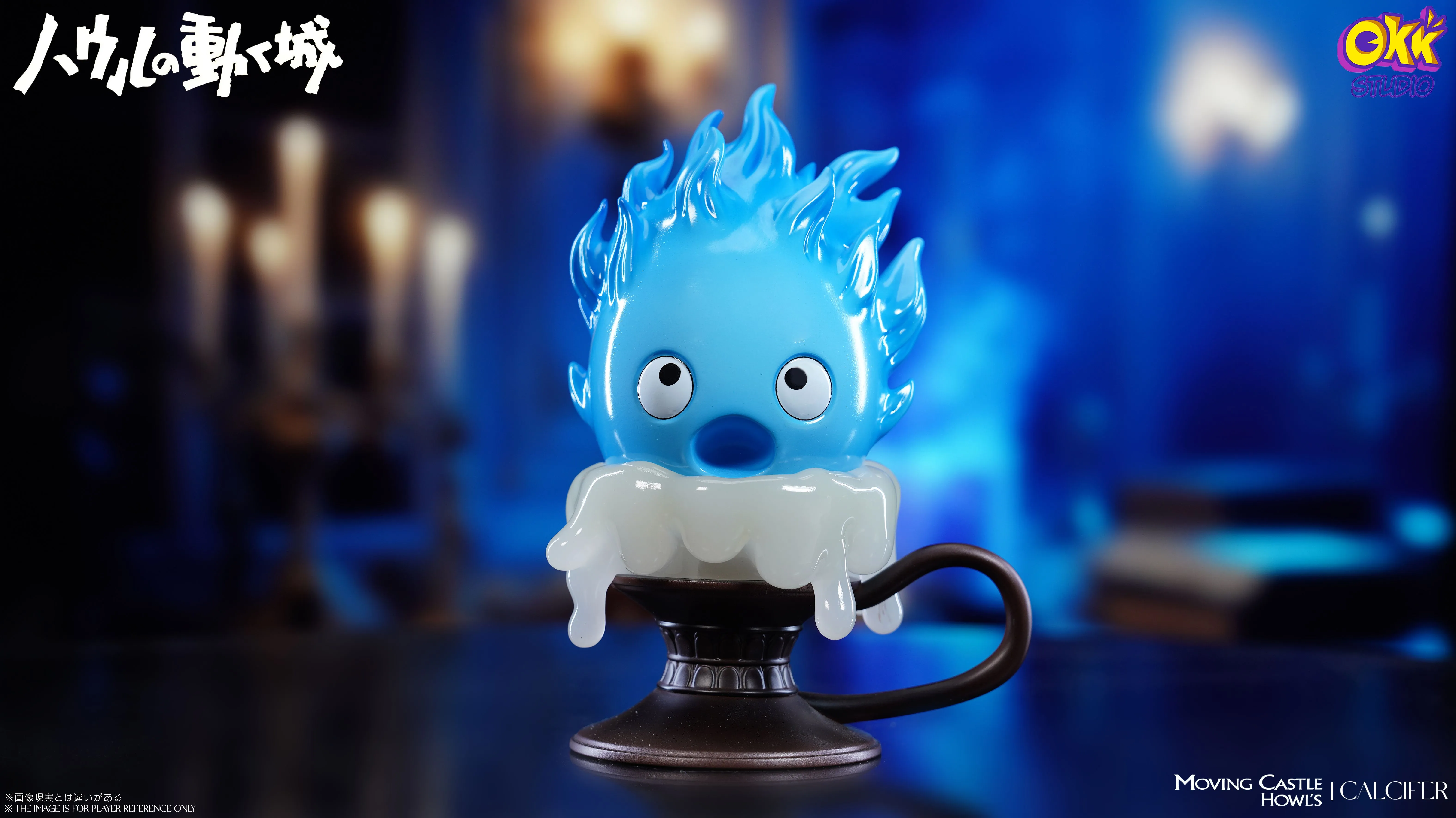 【Pre-sale】01 Candlestick Calcifer-Studio Ghibli-OKK Studio