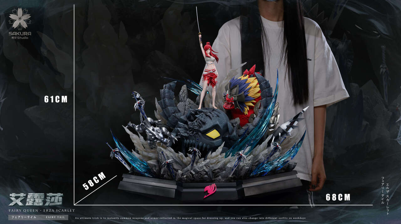 【Pre-sale】Erza Scarlet-Fairy Tail-Sakura Studio