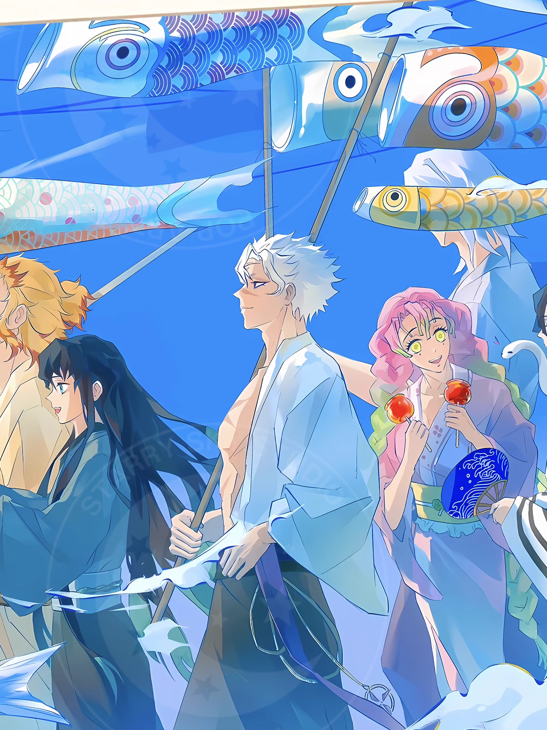 【Pre-sale】Decorative Painting of Festival Nine-Hashira-Xingkong Studio