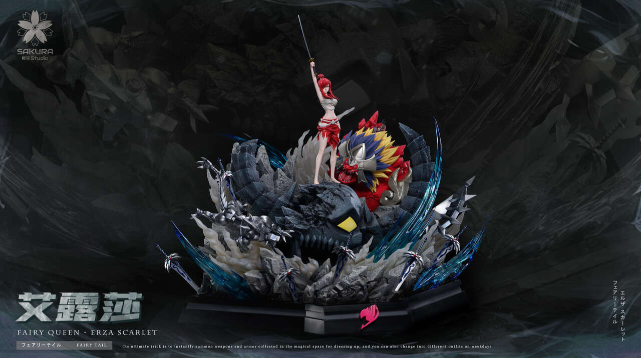 【Pre-sale】Erza Scarlet-Fairy Tail-Sakura Studio