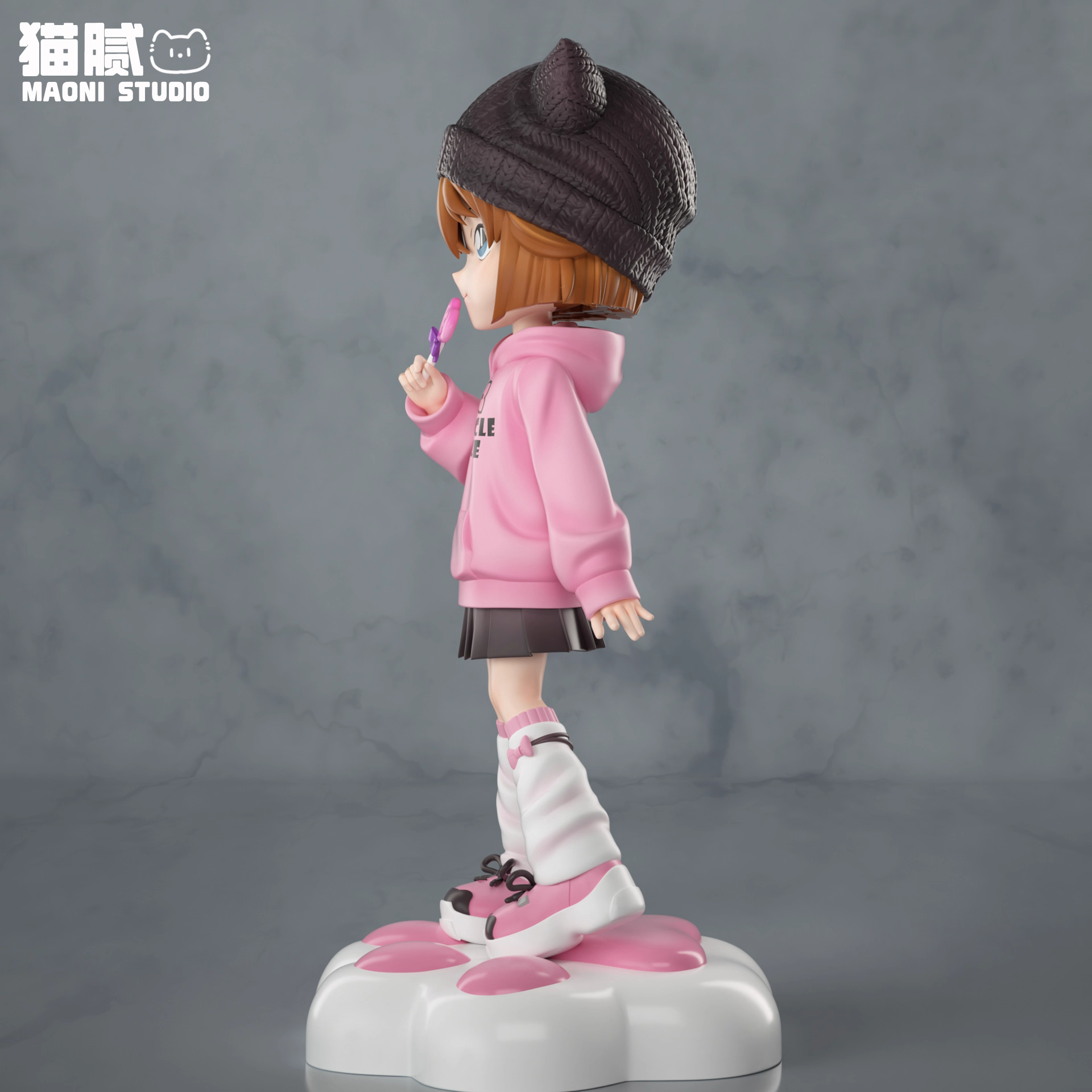 【Pre-sale】1/6 Scale Cat Eared Haibara Ai-Detective Conan-MAONI Studio
