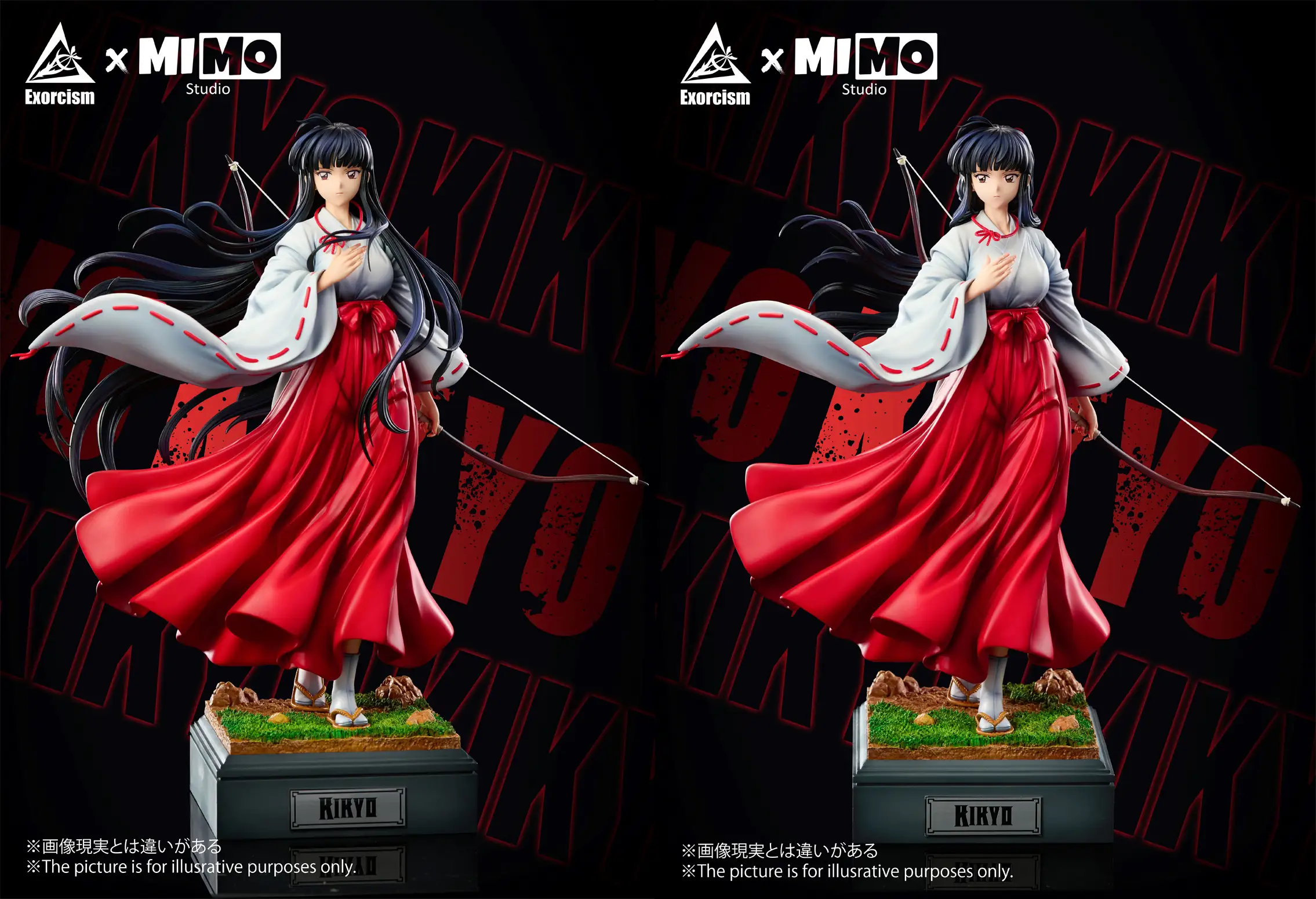 【Pre-sale】1/6 Scale Kikyo-InuYasha-Exorcism Studio x Mimo Studio