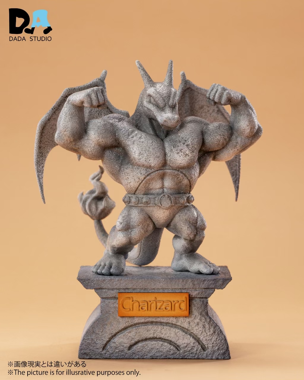 【Pre-sale】Muscle Stone Statue Charizard-Pokemon-DA Studio