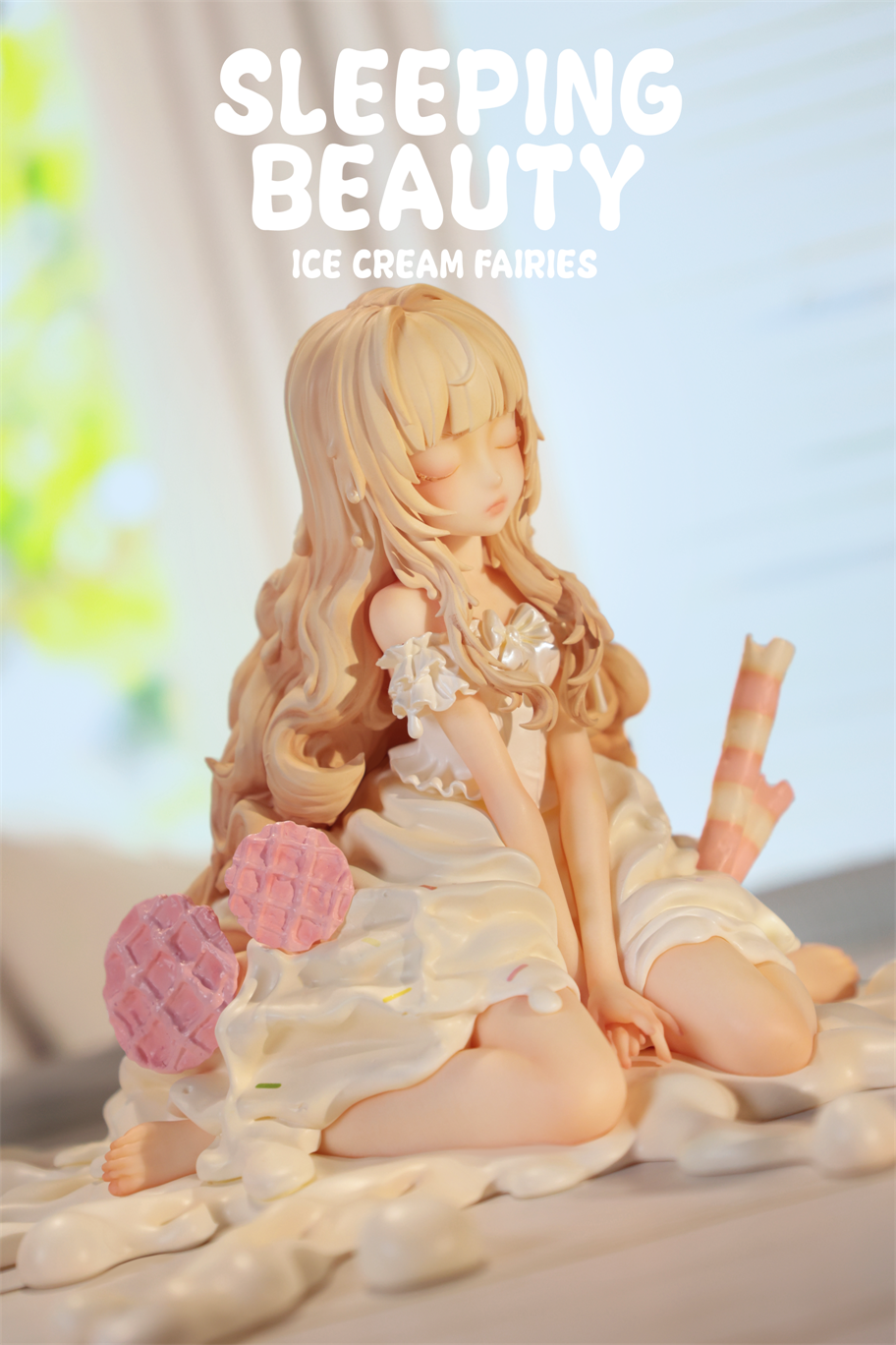 【Pre-sale】Sleeping Beauty-Ice Cream Fairies-Vanilla, Matcha and Chocolate-Other series-WeArtDoing Studio