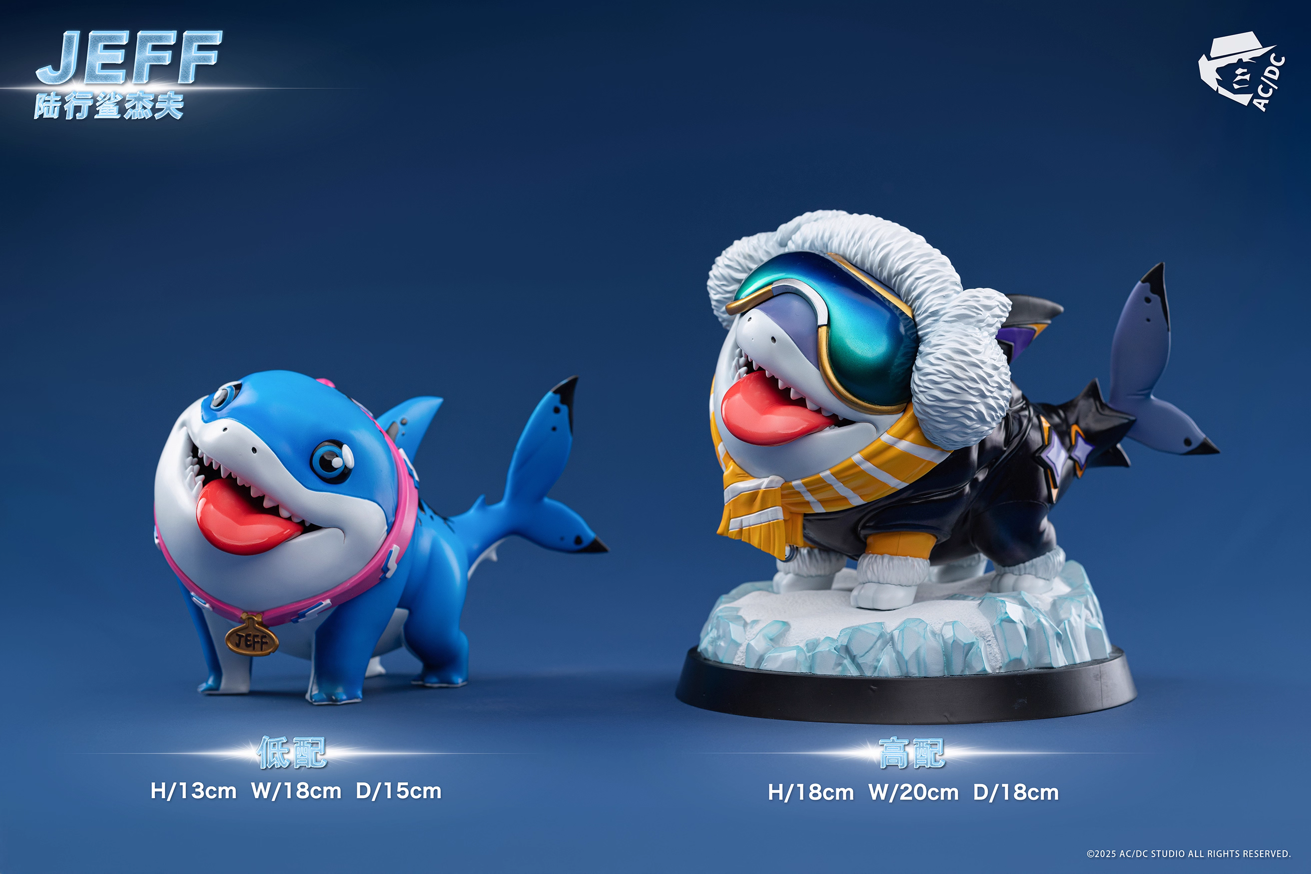 【Pre-sale】Shark Jeff-West Coast Avengers-AC/DC Studio