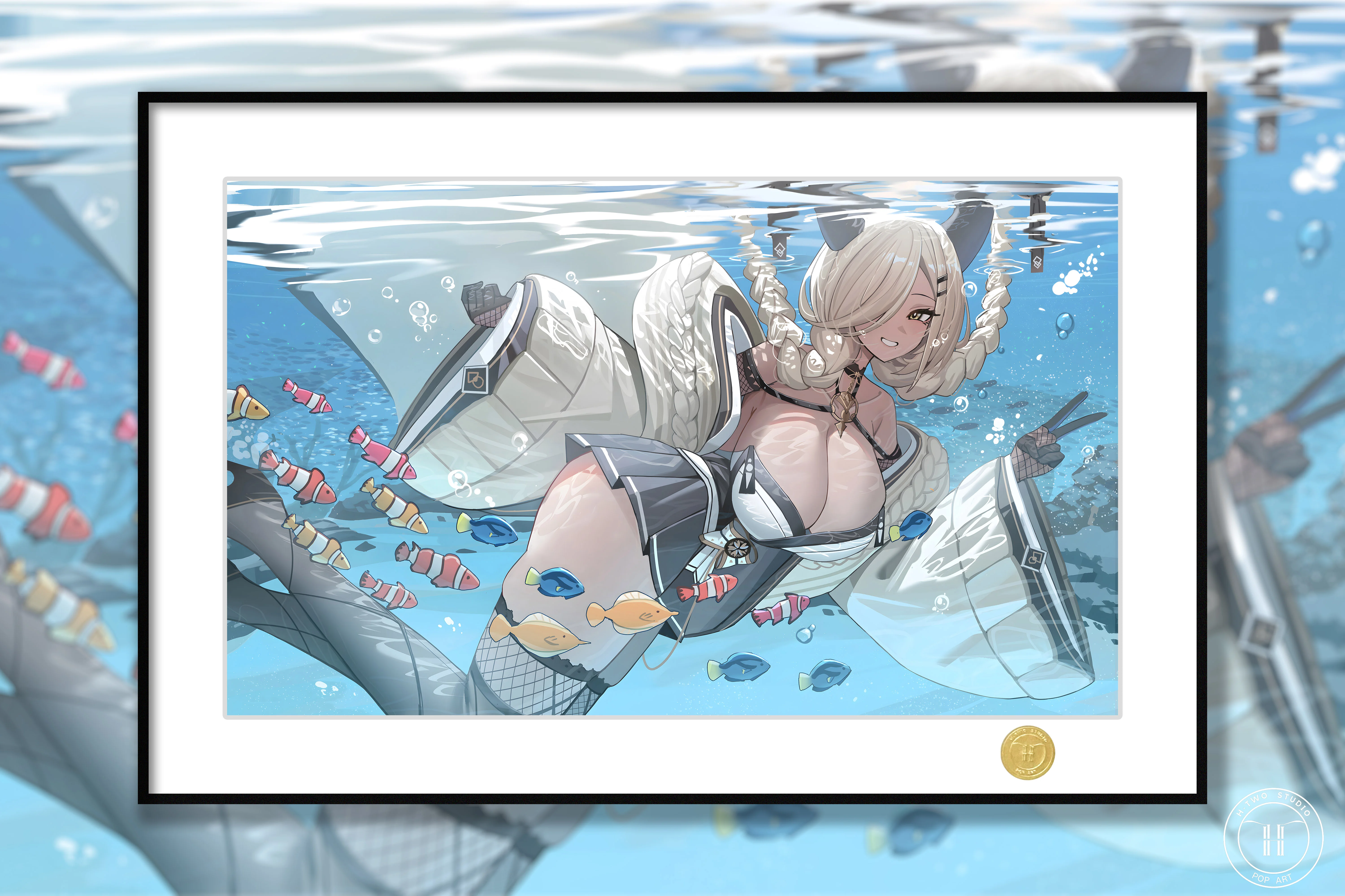 【Pre-sale】Decorative Painting of Undersea Owari-Azure Lane-H2 Studio