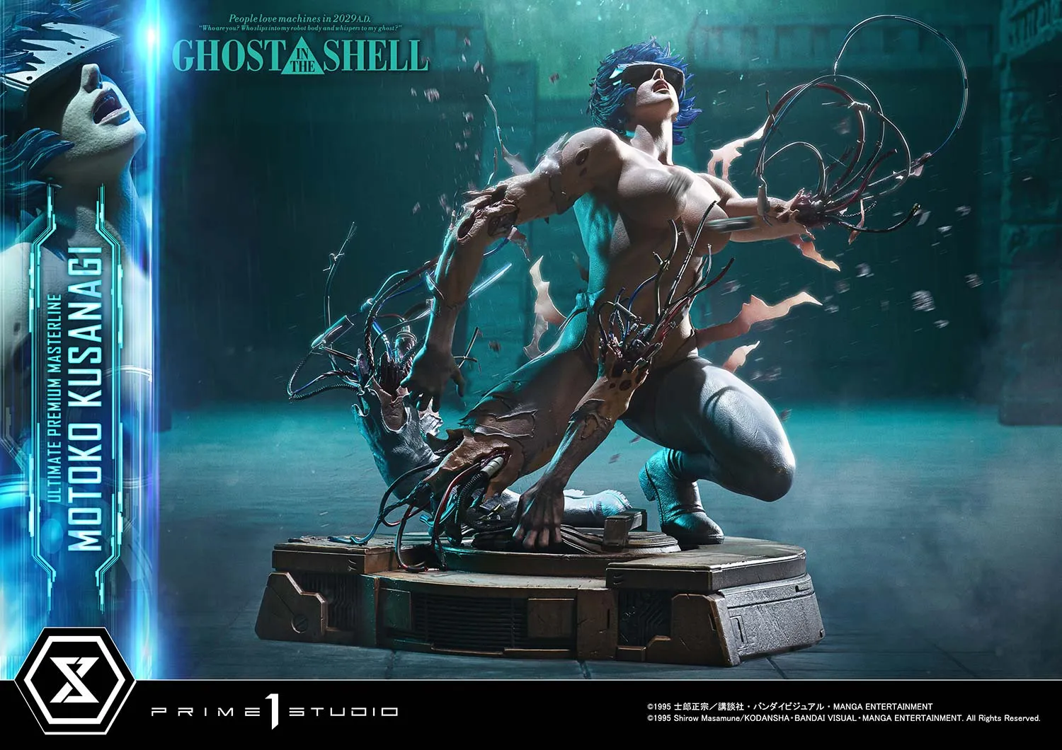 【Pre-sale】1/4 Scale Licensed Motoko Kusanagi-Ghost in the Shell-Prime 1 Studio