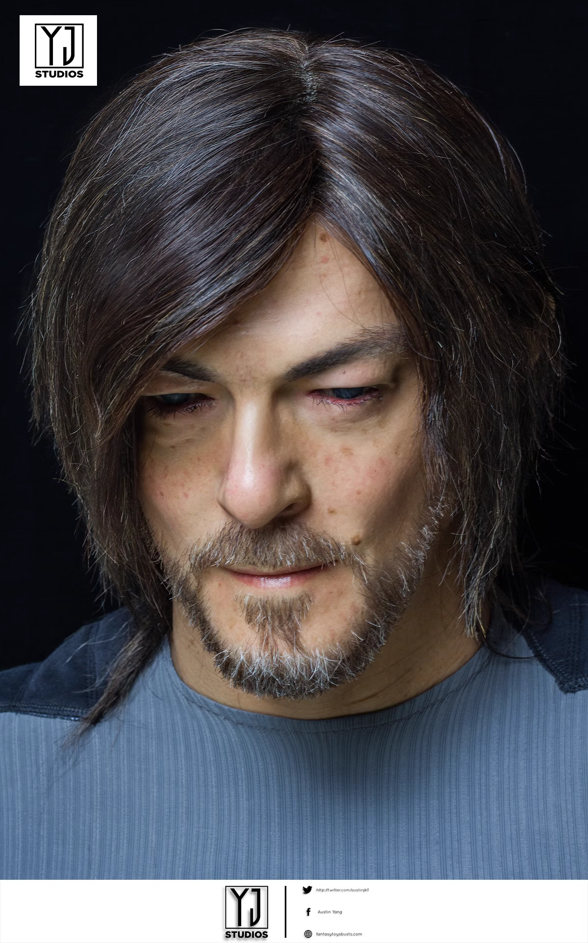 【Pre-sale】1/1 Scale Bust of Sam Porter Bridges-DEATH STRANDING-YJ Studios