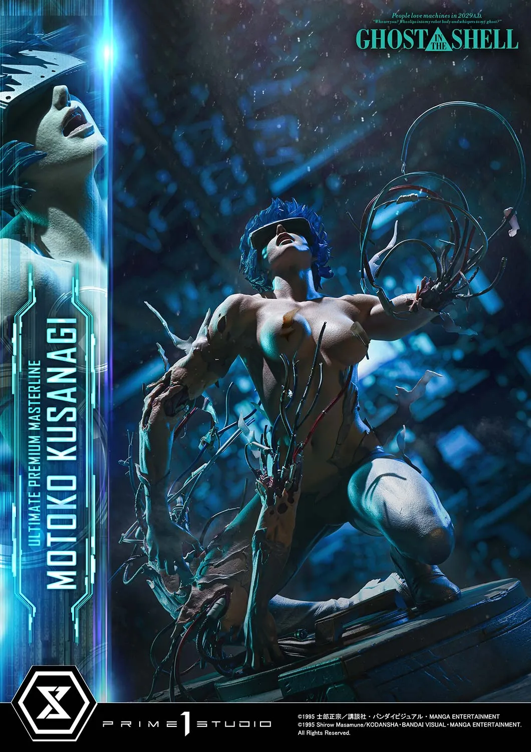【Pre-sale】1/4 Scale Licensed Motoko Kusanagi-Ghost in the Shell-Prime 1 Studio